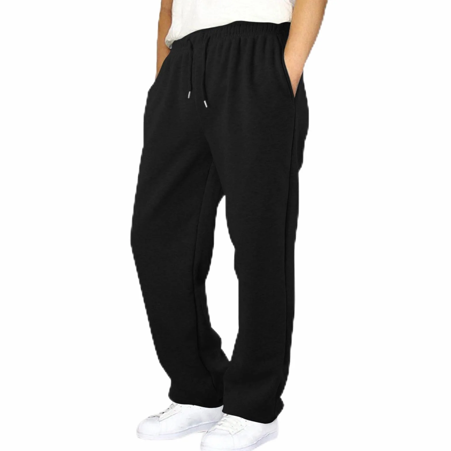 Generisch Pantalones de chándal para niños de invierno algodón cálidos deportivos