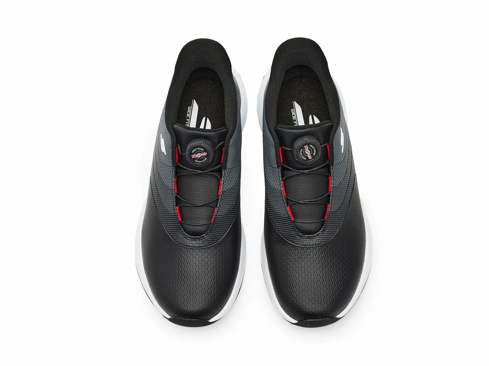 Skechers Flow SL Twist Fit Hombre Slipins Golf Zapatillas Impermeables
