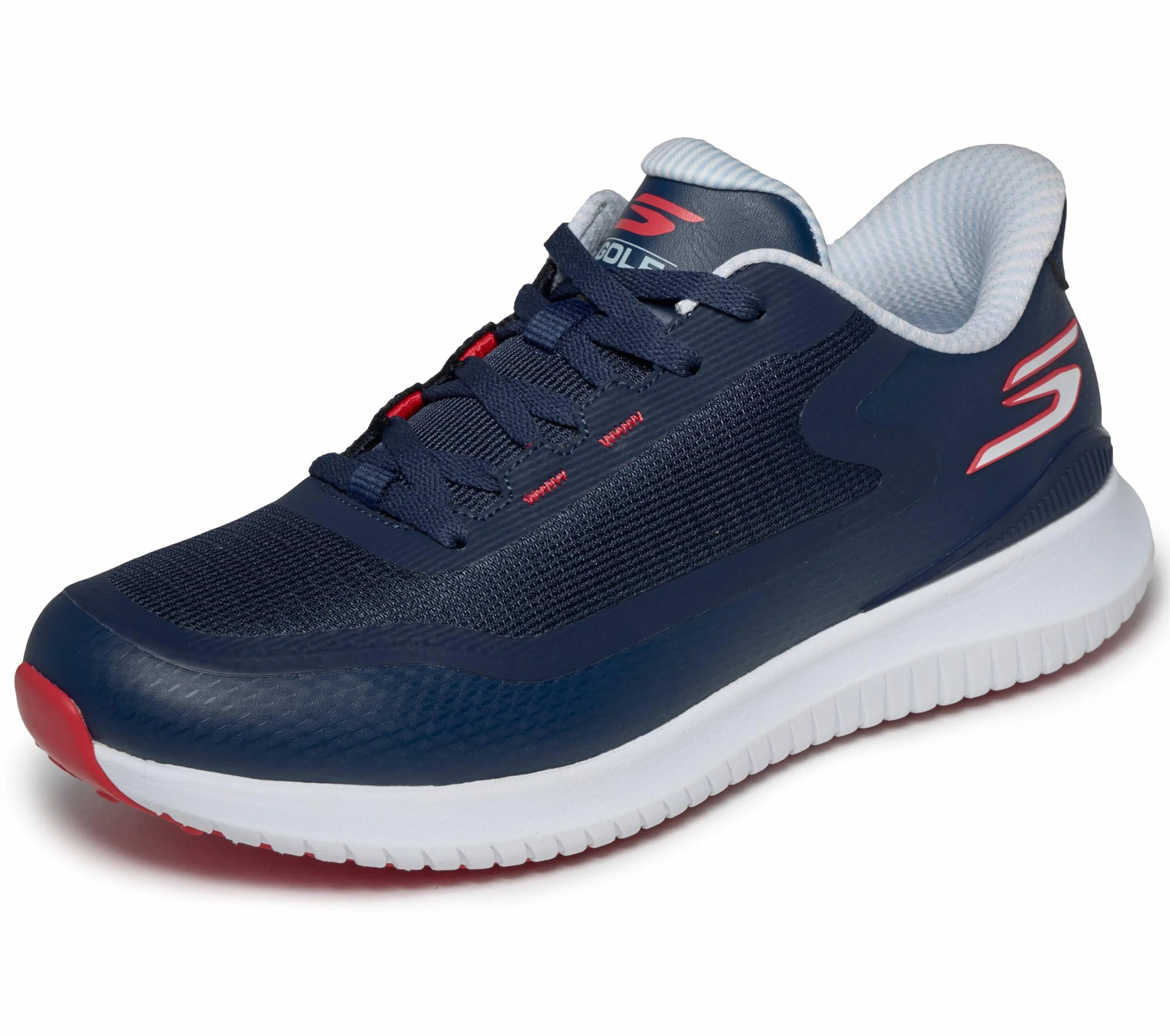 Skechers Slip-ins Go Golf Flight Spikeless Lace Up Mesh Sneakers For Men
