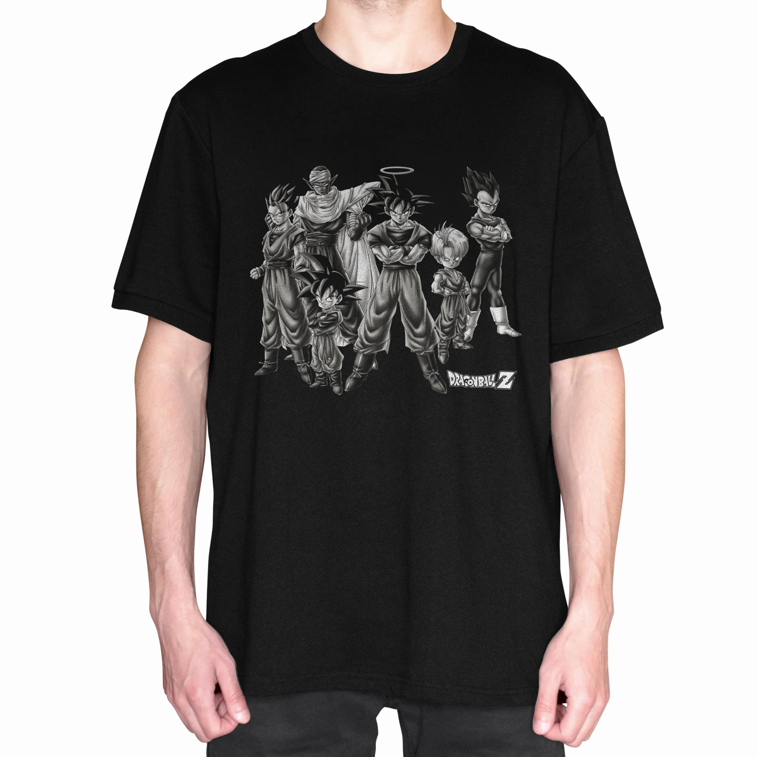 Dragon Ball Z Camiseta | Artículo Licenciado Oficial | Goku Ultrainstict | Negro | L