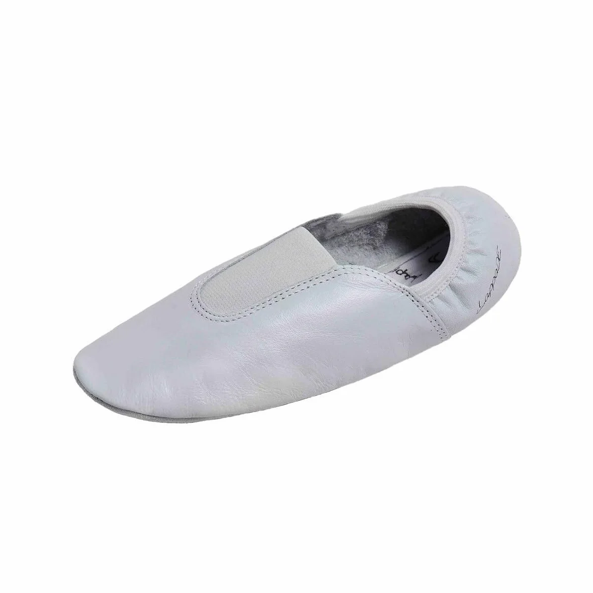 Mocasn Plano Lappade 246gg Gummisohle Weiß Unisex Adulto