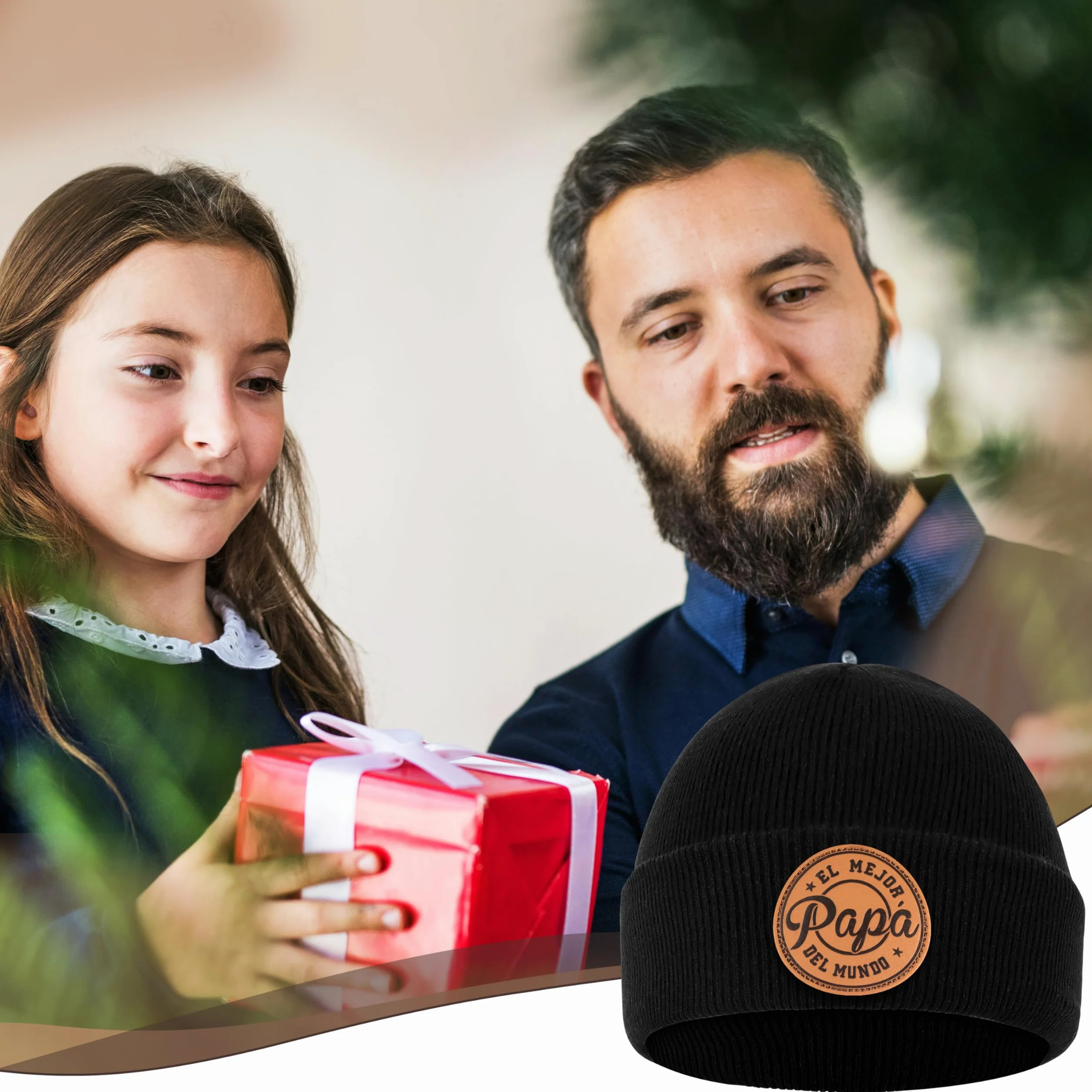 Rebundex Gorro Invierno Hombre Regalos para Papa Abuelo