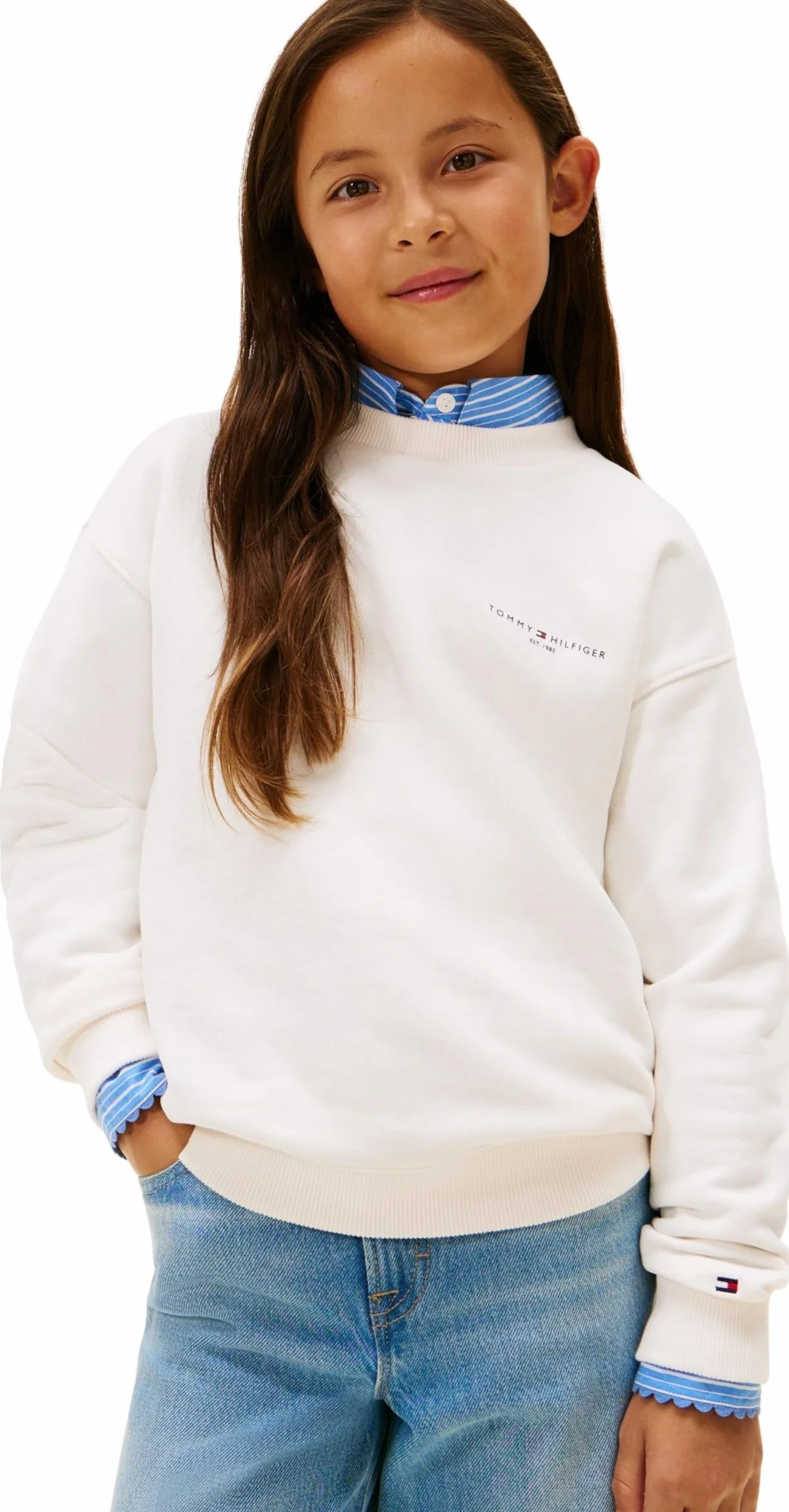 Tommy Hilfiger Mini Corp C-Neck Sweatshirt Sudadera Unisex Adulto