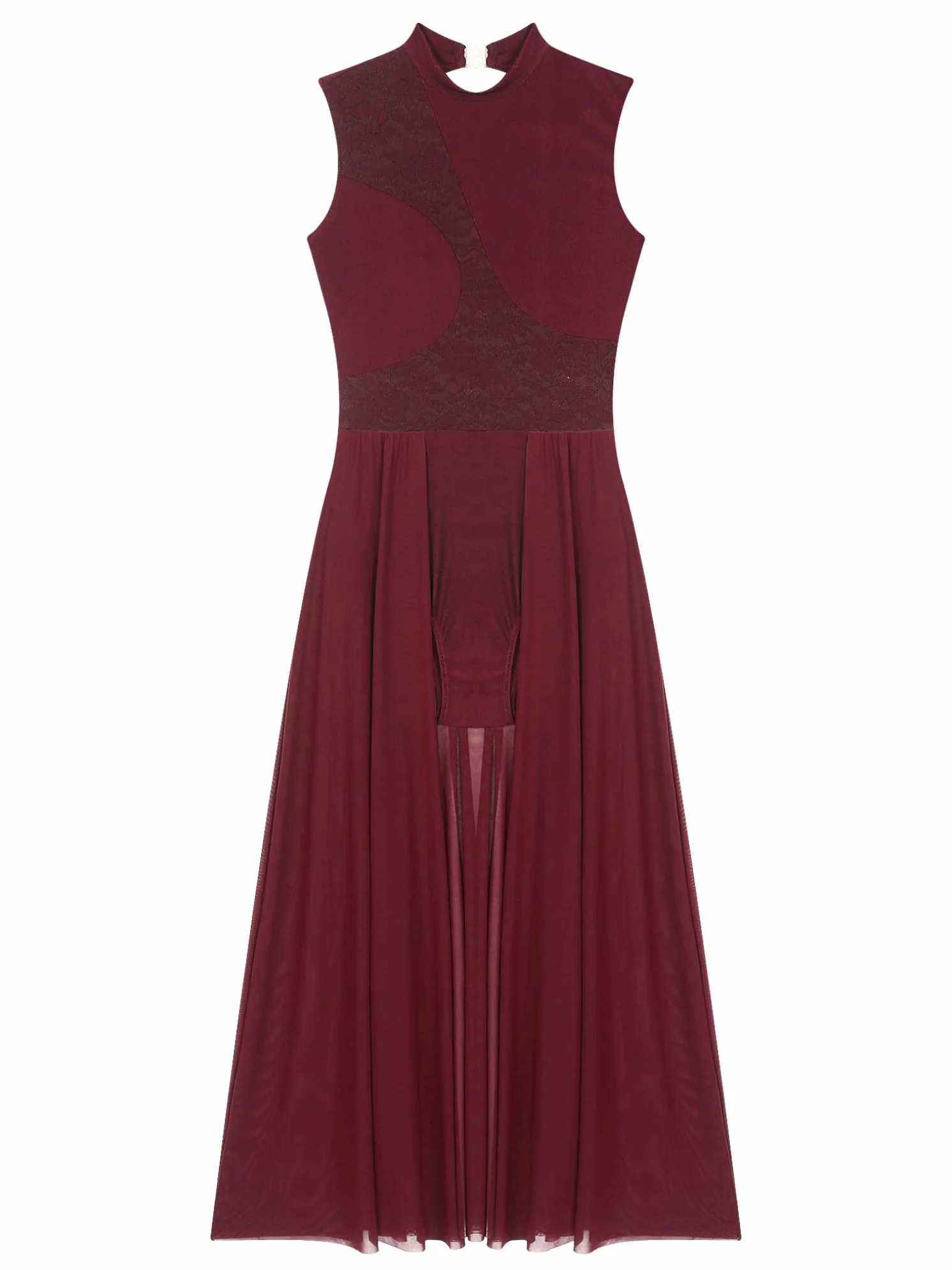 Freebily Vestido De Danza Lírica para Mujer Maillot De Danza Clásica Sin Mangas