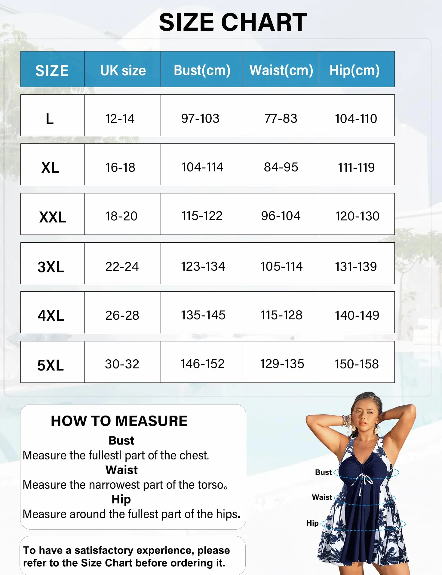 Tankini Talla Grande Mujer 2 Piezas Cuello en V Bañador Tirantes Ajustable L-5XL