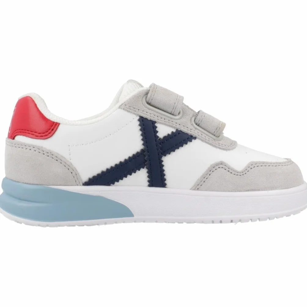 Munich Zapatillas Mini balloo VCO 05 Blanco Gris niño 27