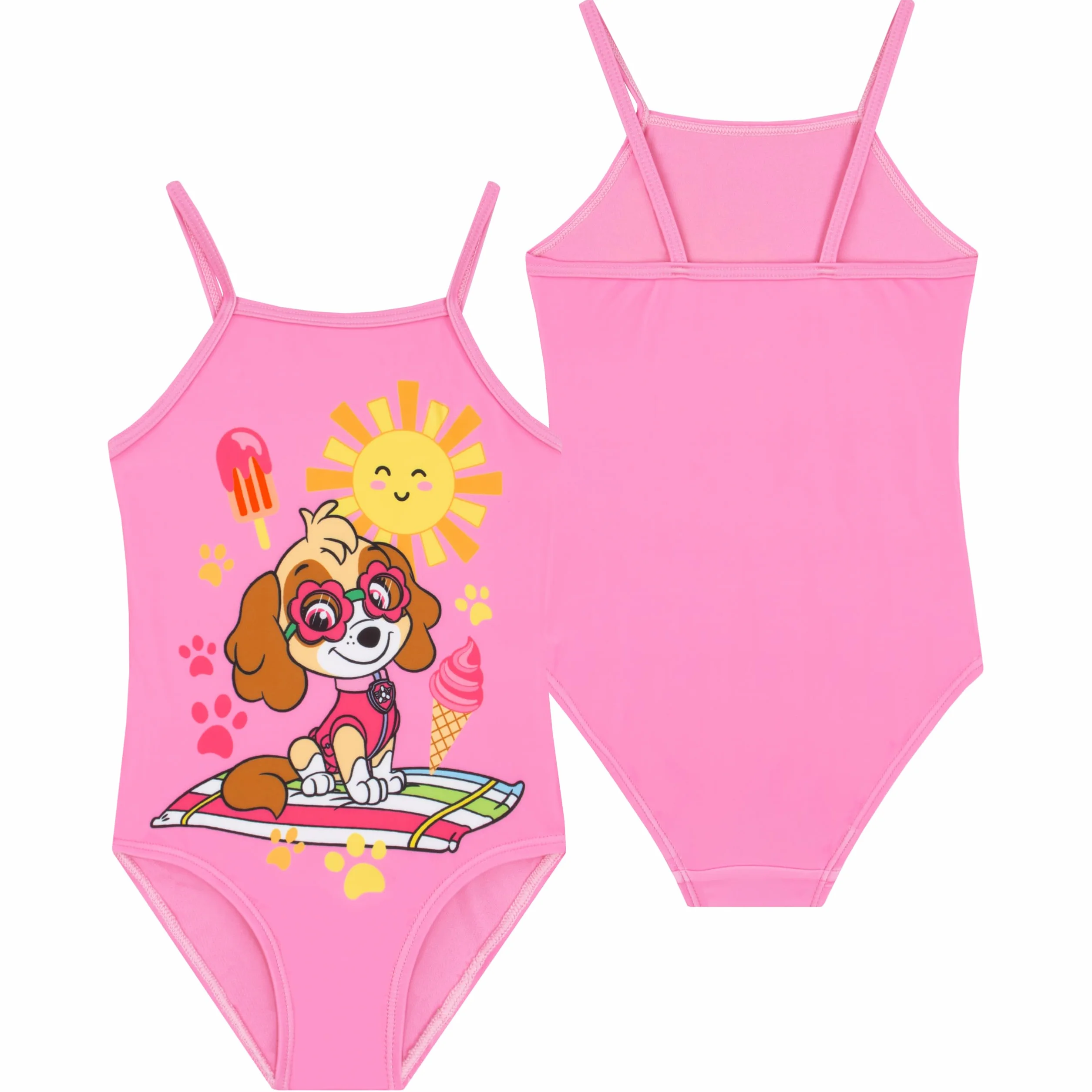 Paw Patrol Bañador Niña Skye Natacion Una Pieza