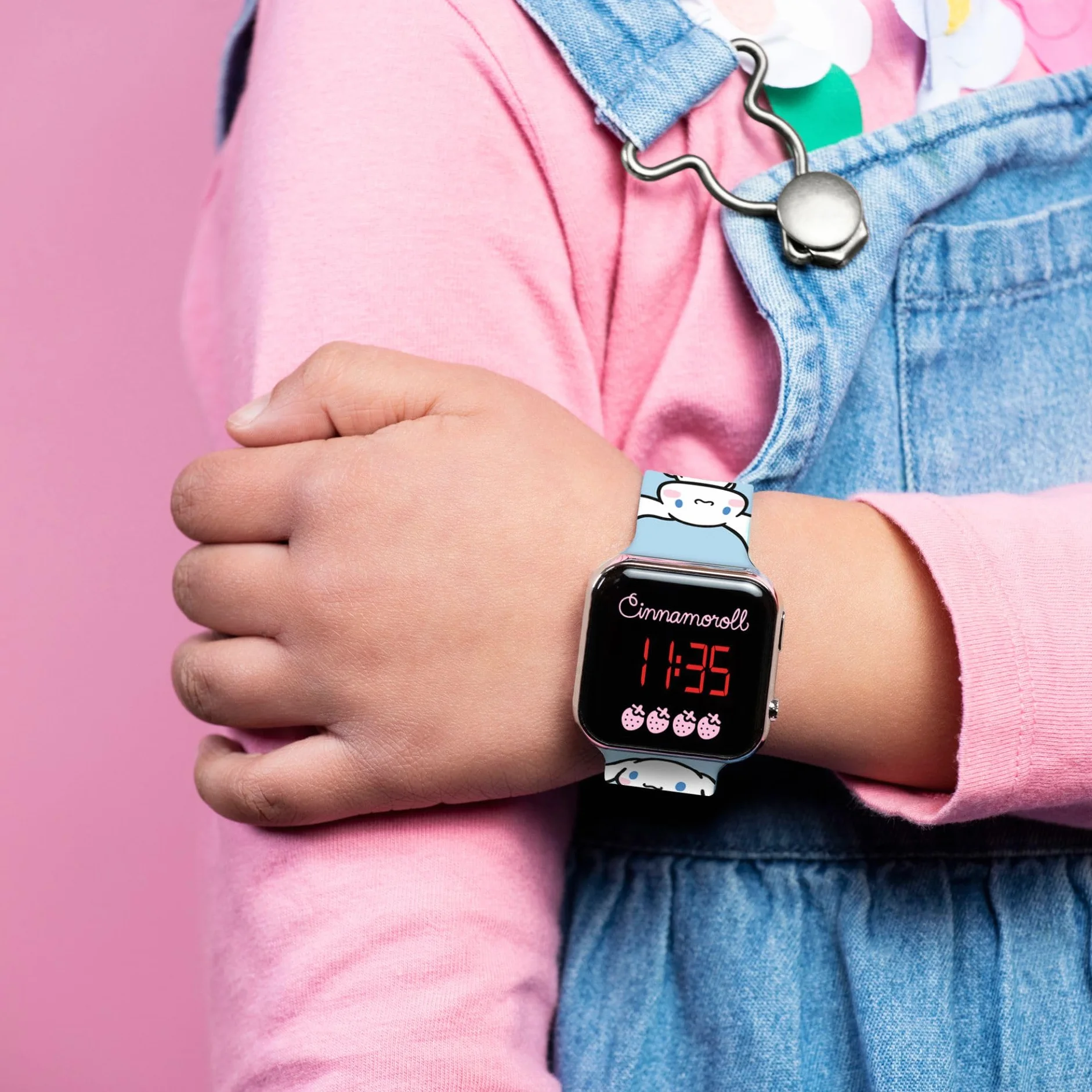 Reloj LED Cinnamoroll Sanrio para Niñas