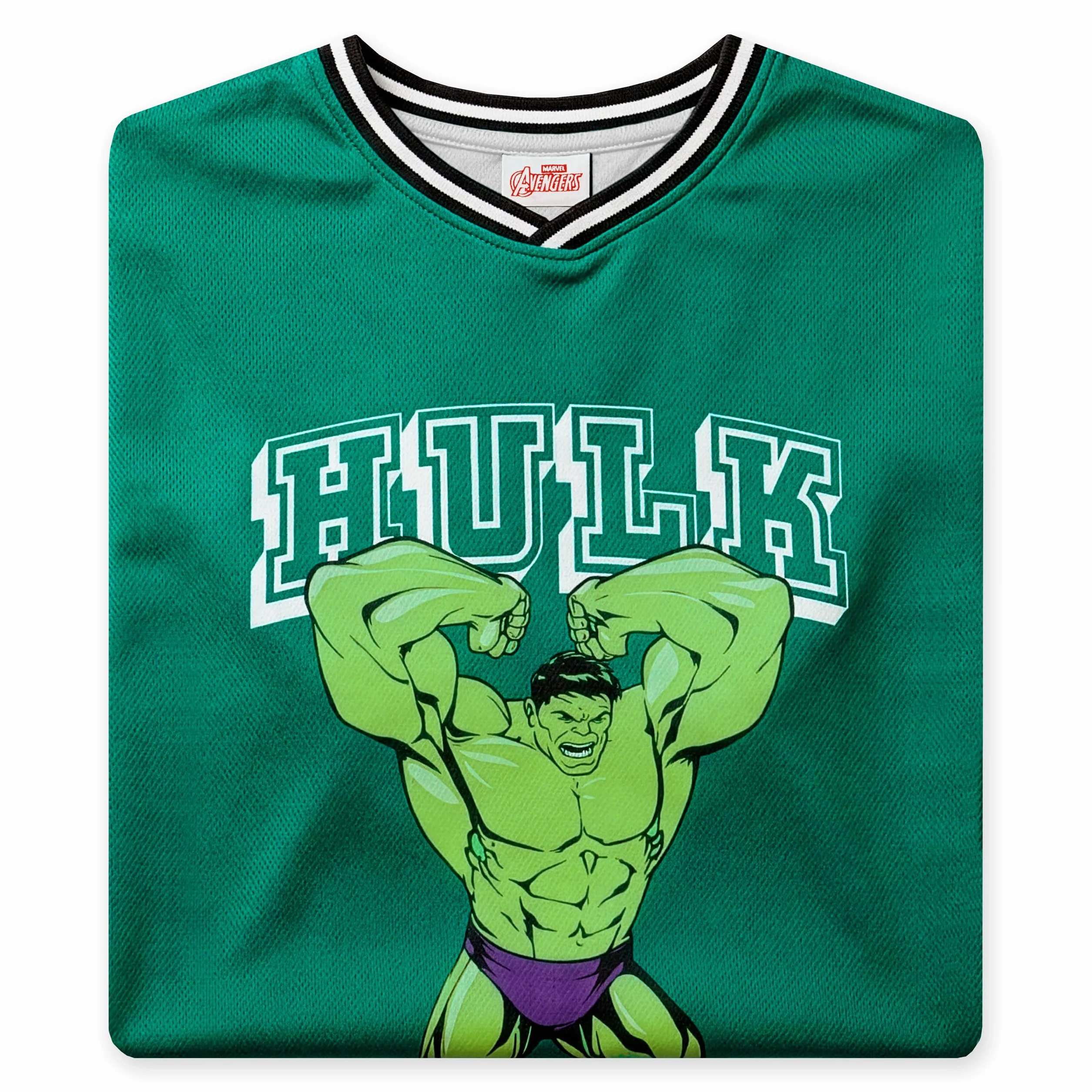Marvel The Incredible Hulk Camiseta de Fútbol Infantil para Niño