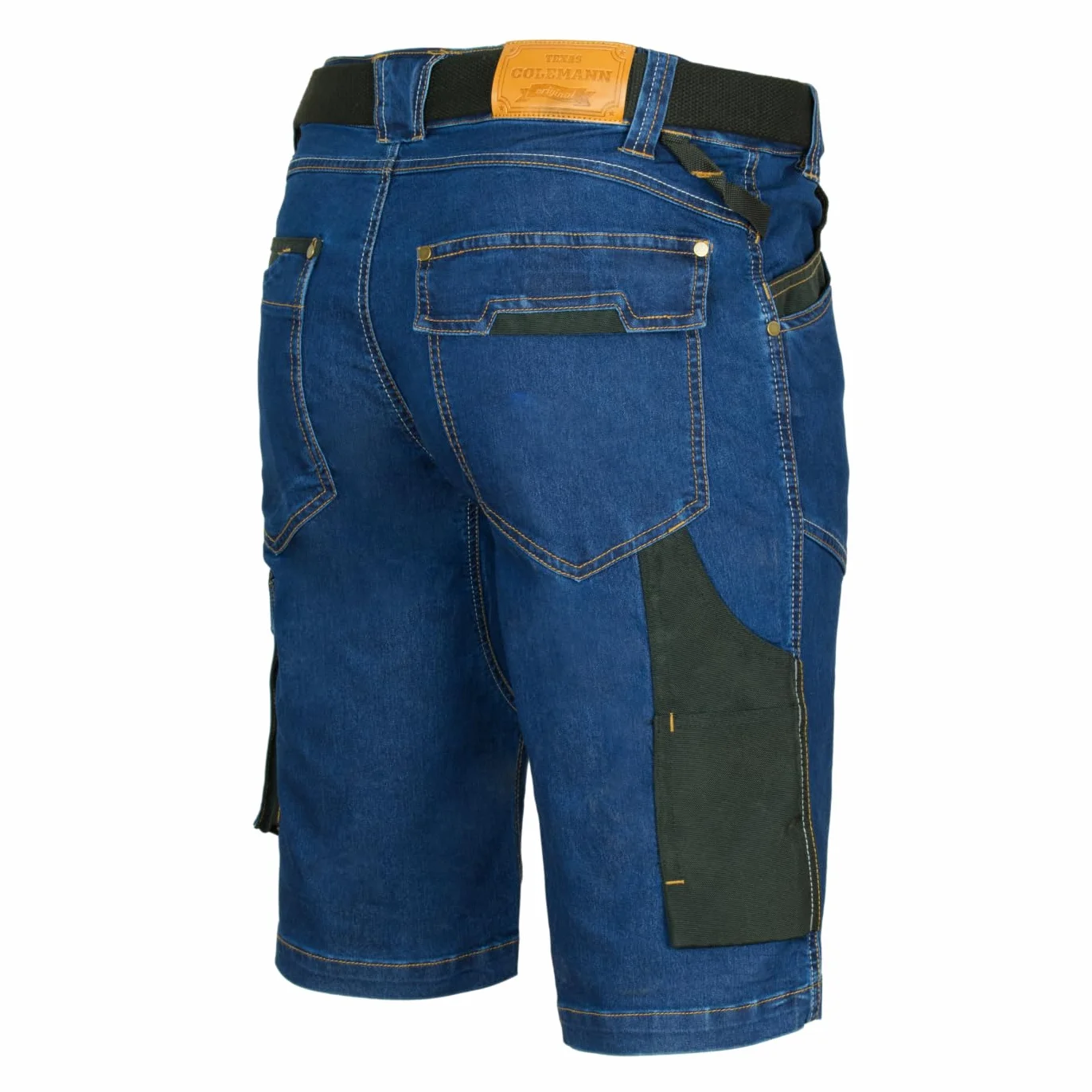 COLEMANN Pantalones cortos de trabajo para hombre 12 bolsillos 265 g/m² elásticos resistentes