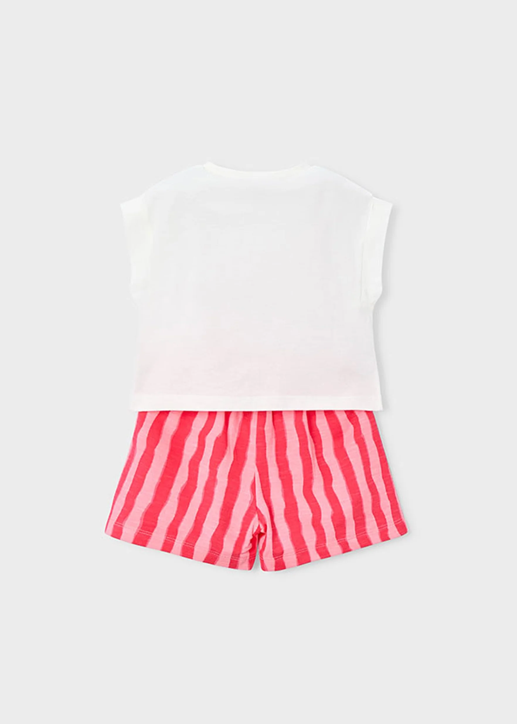 Mayoral Conj. Short Felpa Flame para niña Amapola