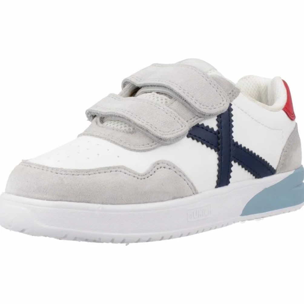 Munich Zapatillas Mini balloo VCO 05 Blanco Gris niño 27