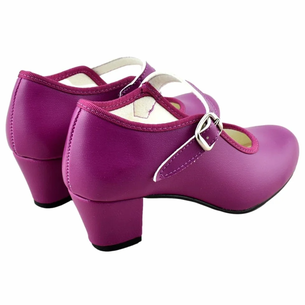 Zapato de Flamenca Sintético 833984