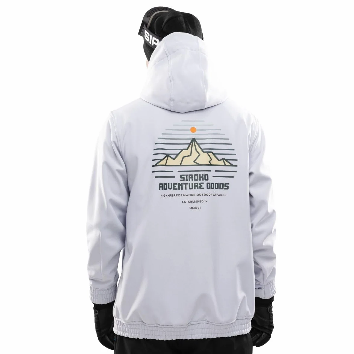 SIROKO Chaqueta para snowboard esquí hombre