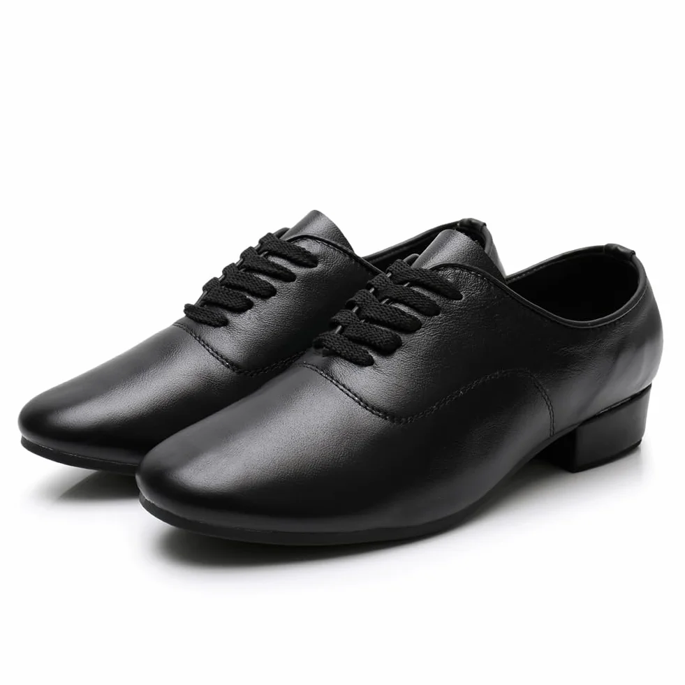 Zapatos Baile Hombre Piel Salsa Bachata Latino Cerrados