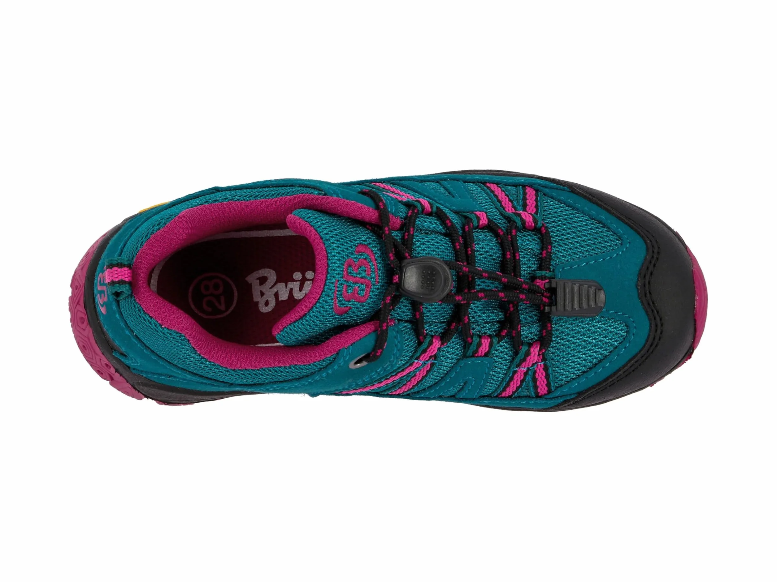 Brütting Zapatillas de Senderismo Unisex Ohio Low Turquesa Rosa 35 EU