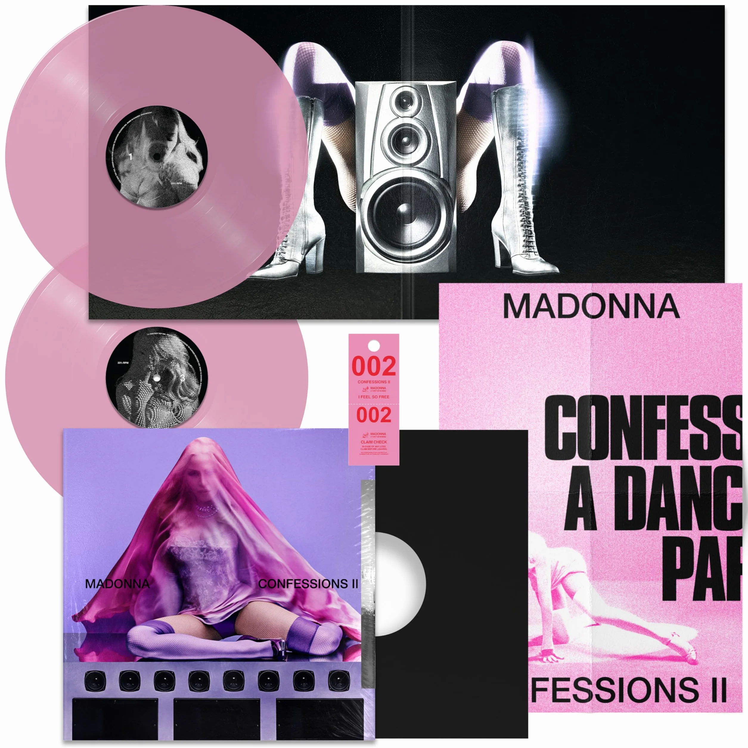 Confessions II Edición Expandida 2 LP Rosa Vinilo