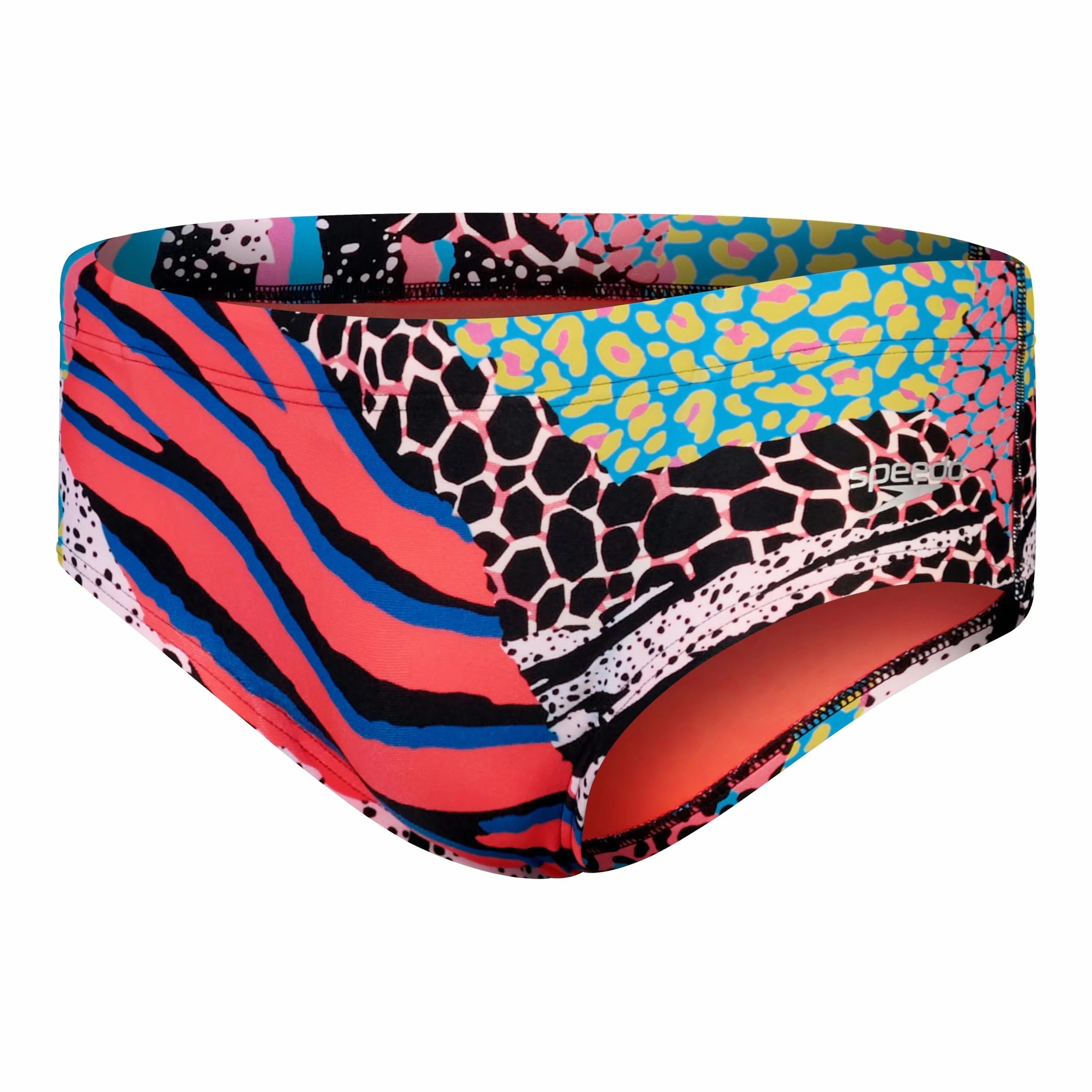 Speedo Traje de baño para hombre 13.5 cm rojo
