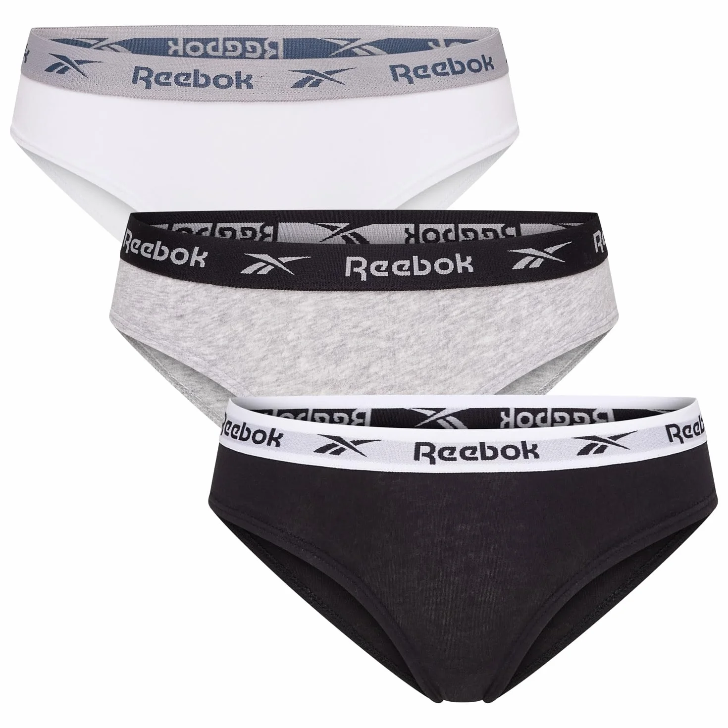 Reebok Carina Capa de Base Inferior Mujer Pack de 3