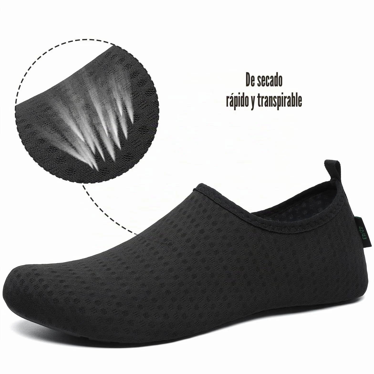 SAGUARO Escarpines Hombre Mujer Zapatillas Agua Secado Rápido Playa Gr.36-47 EU
