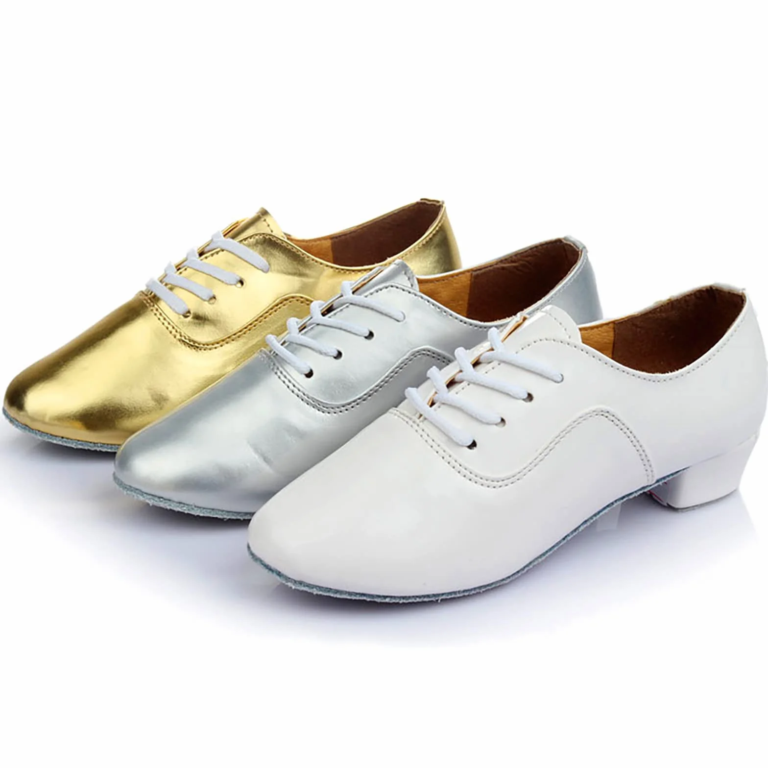 Zapatos de baile latino con cordones para hombre