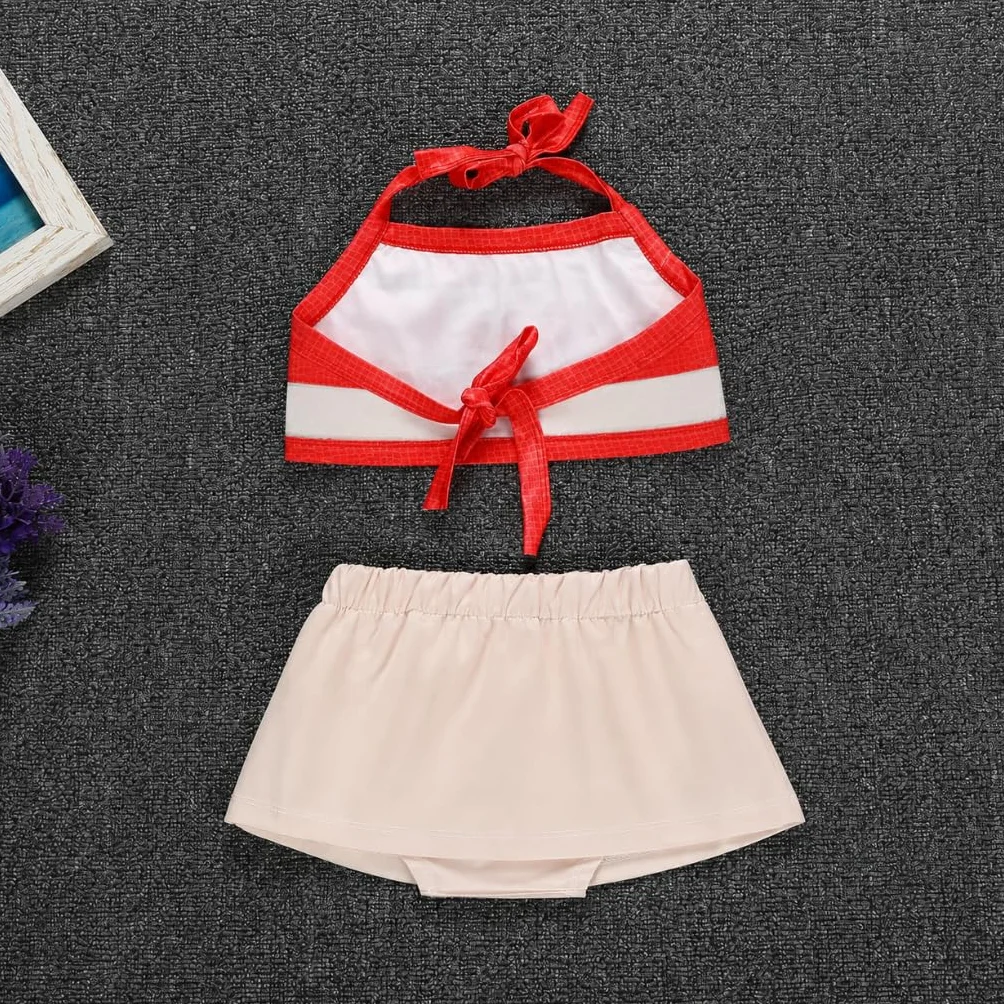 Traje de baño Tankini 2 Piezas Princesa Vaiana para Bebes y Niñas Pequeñas