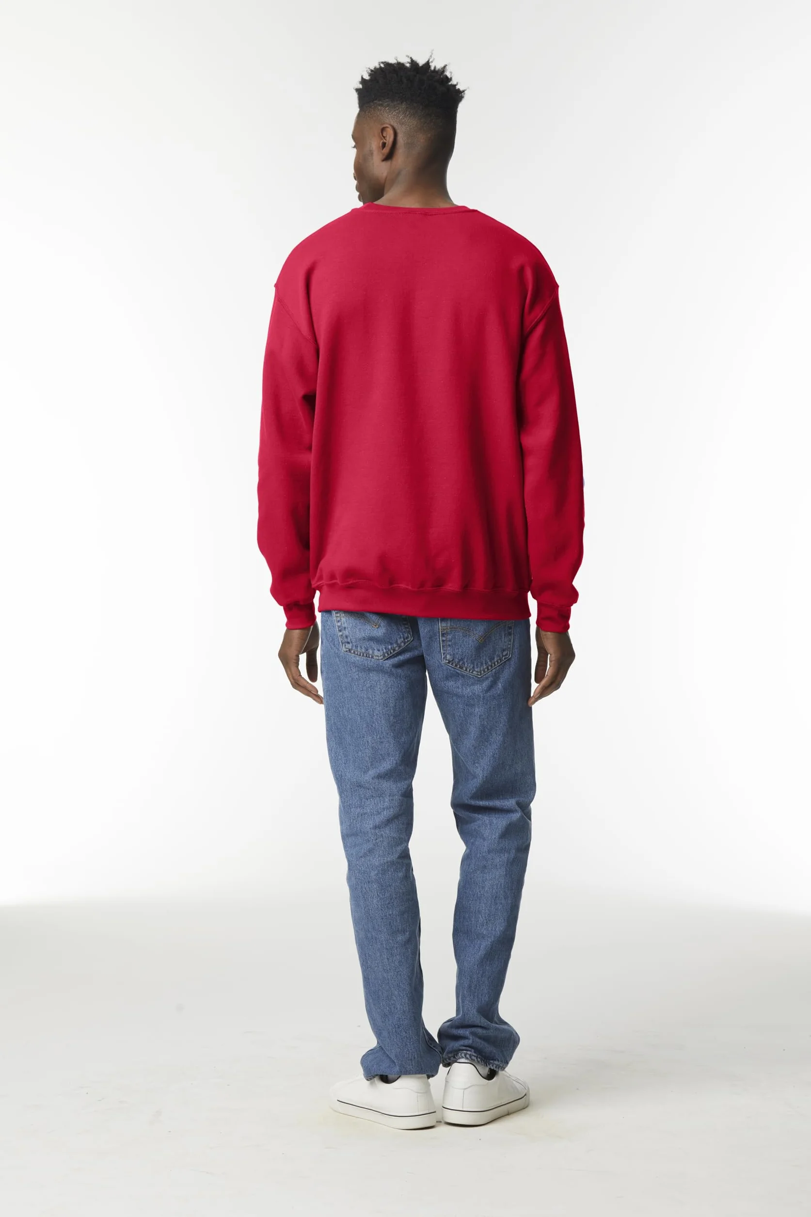 Sudadera para Hombre sin Capucha - Sudadera Cuello Redondo en Algodón Ideal para Ropa de Trabajo y Deporte - Disponible en Tallas S a 5XL