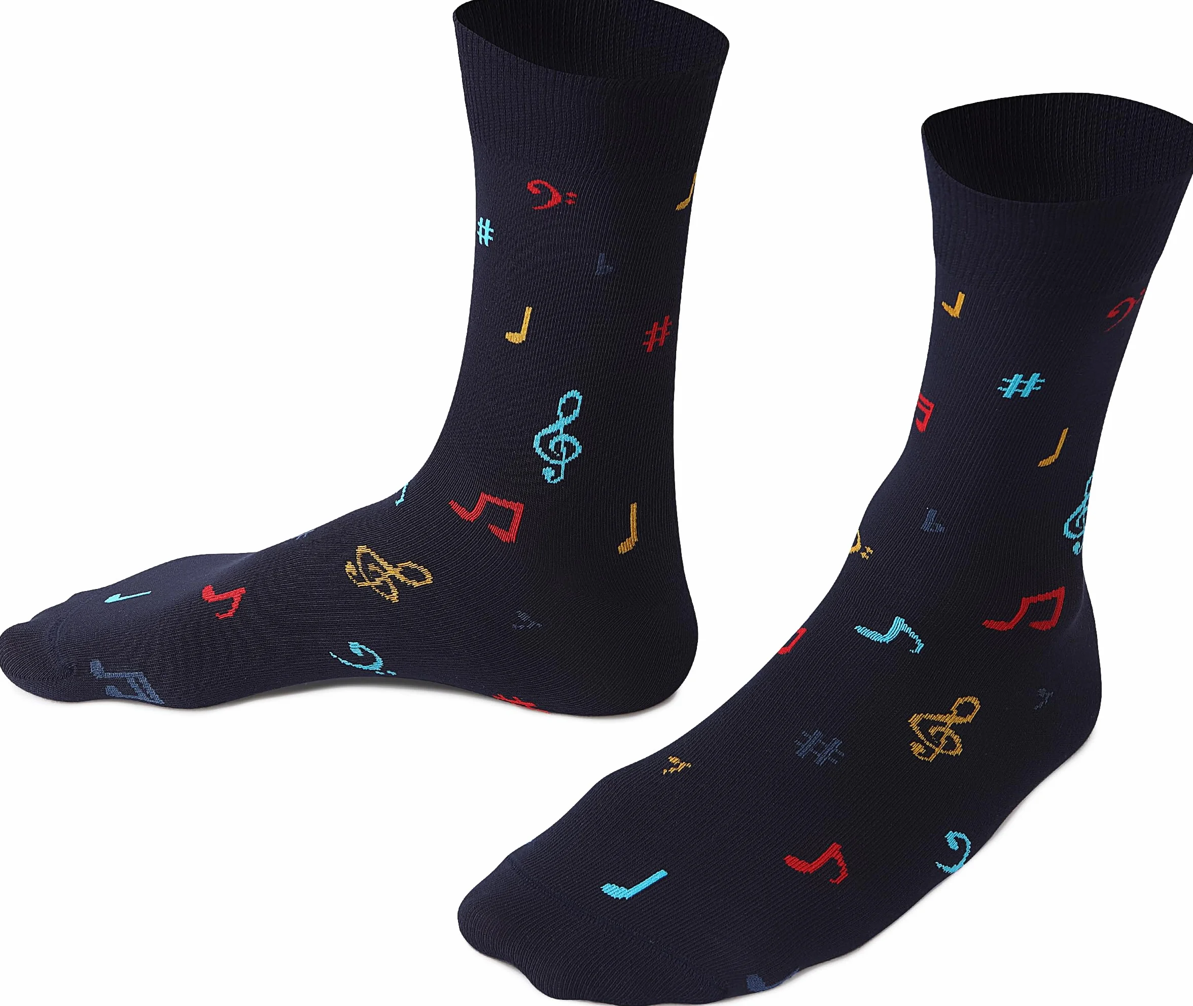 Calcetines Divertidos Hombre Mujer Fantasia Motivo Colores