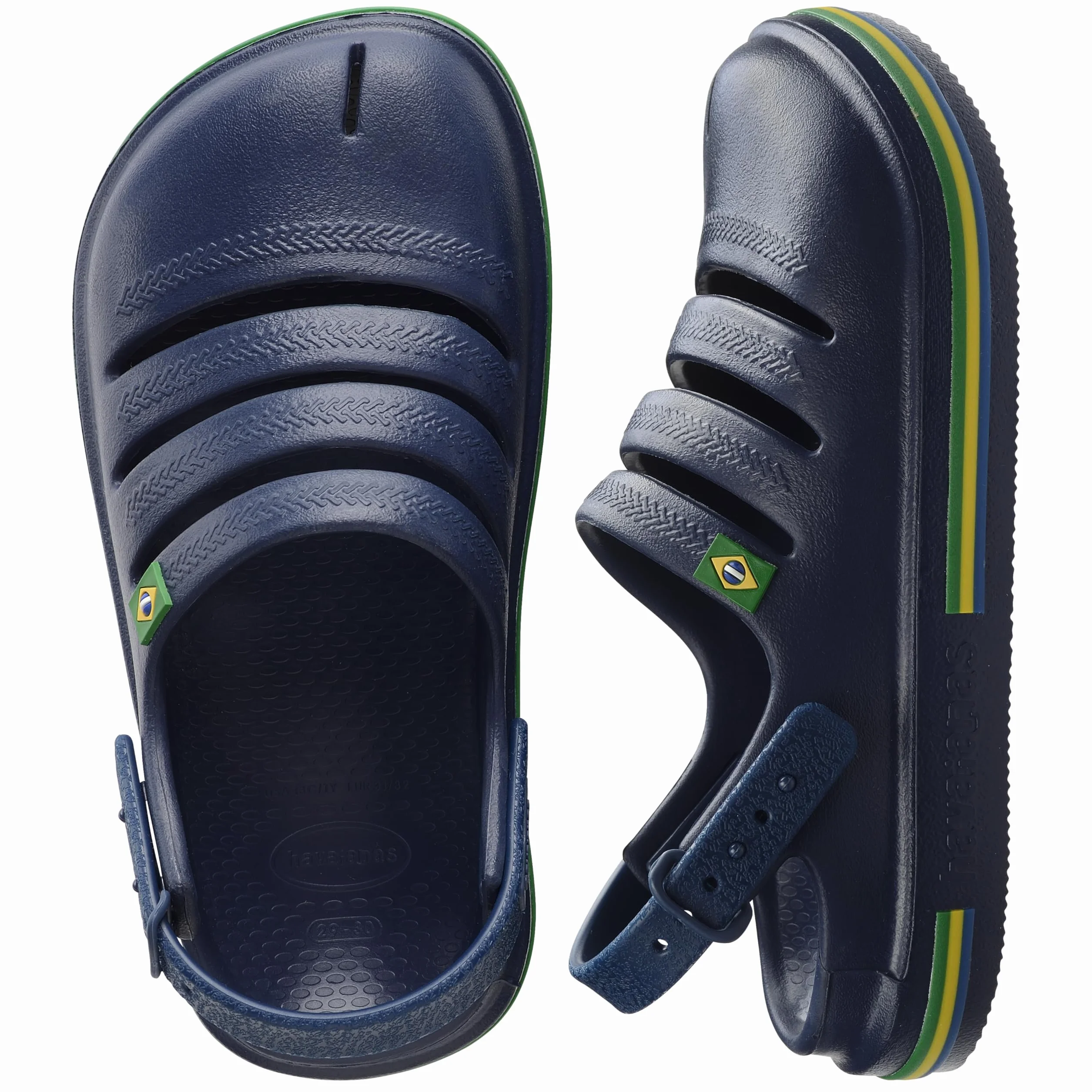 Havaianas Kids Clog Brasil Zuecos Unisex Niños