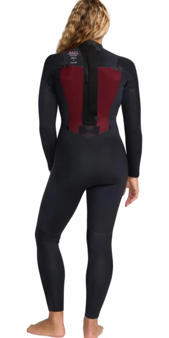 Roxy Traje de neopreno Prologue+ 4/3 mm mujer negro