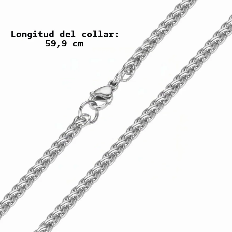 Stray Kids Colgante Collar de Acero Inoxidable