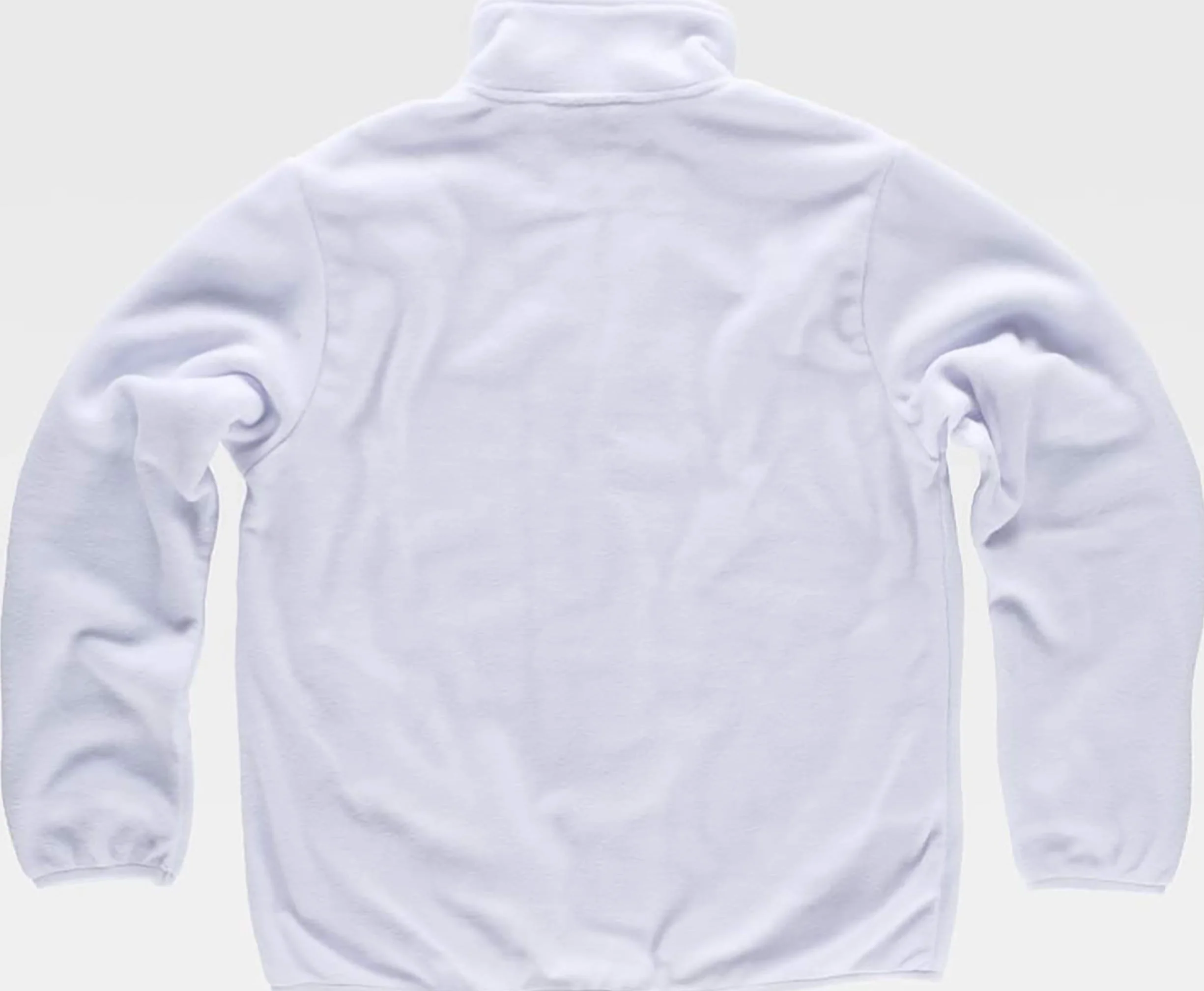 WORKTEAM Chaqueta Polar Cuello Alto Cremallera 100% Poliéster 280g Interior Suave Cálida Transpirable Ropa Laboral Outdoor Unisex