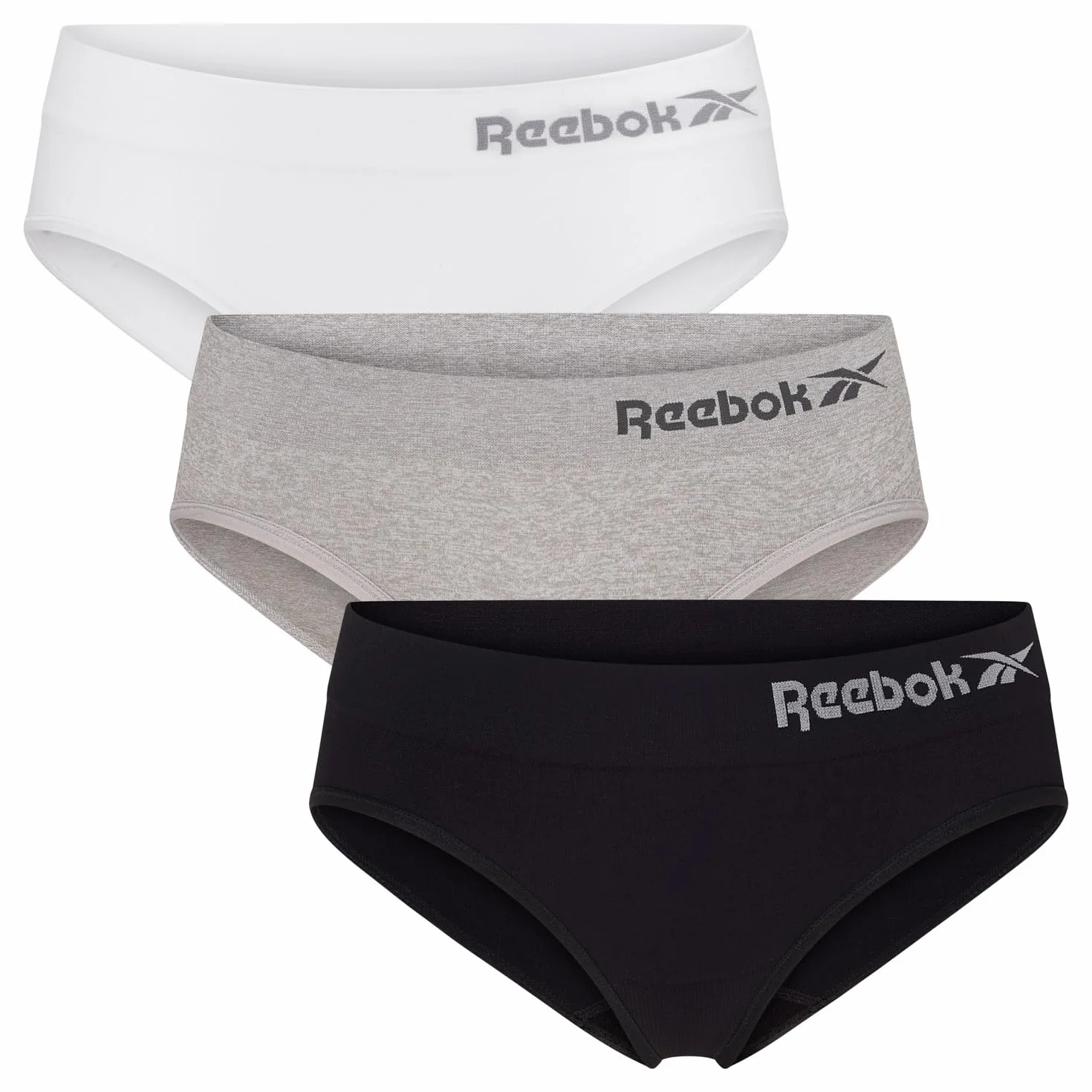 Reebok Raina Ropa Interior de Mujer Pack de 3