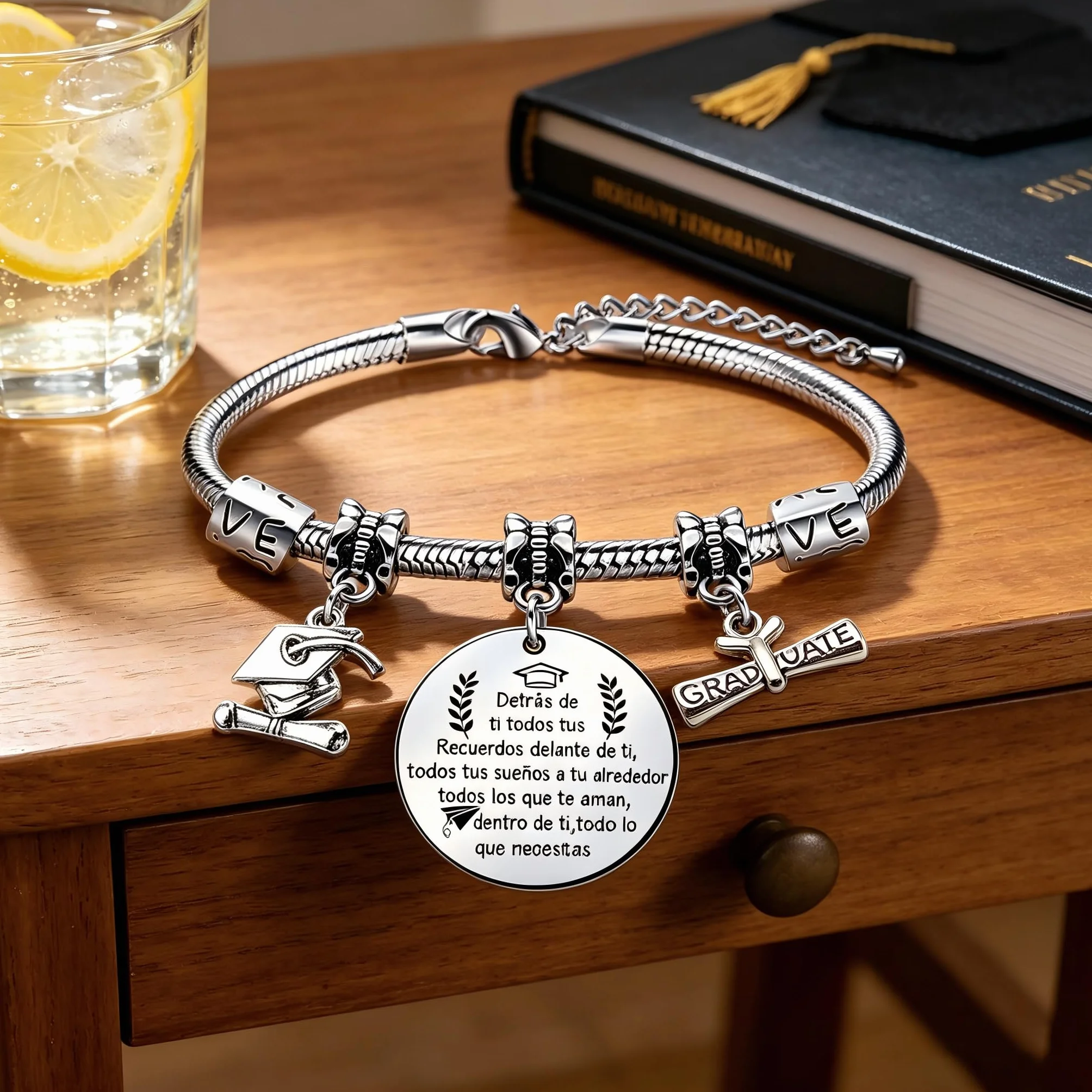 Pulsera de Graduación para Mujeres Regalos inspirados Graduados Recuerdo