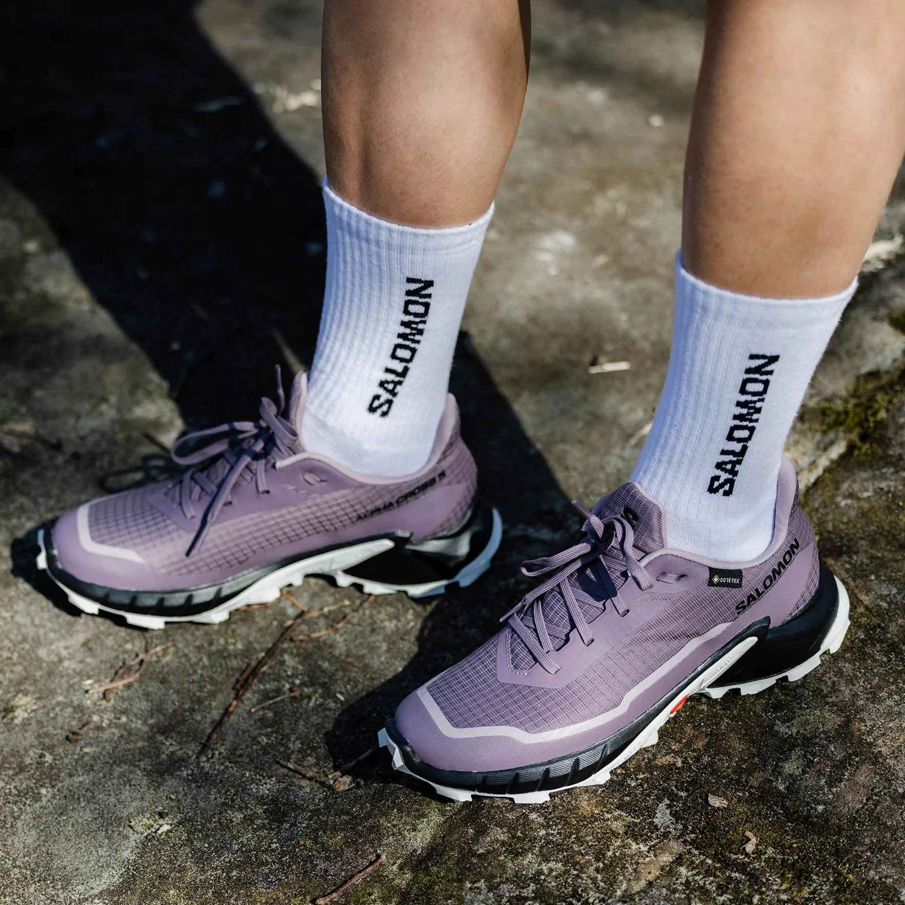 Salomon ALPHACROSS 5 Gore-Tex Zapatillas de Senderismo Mujer