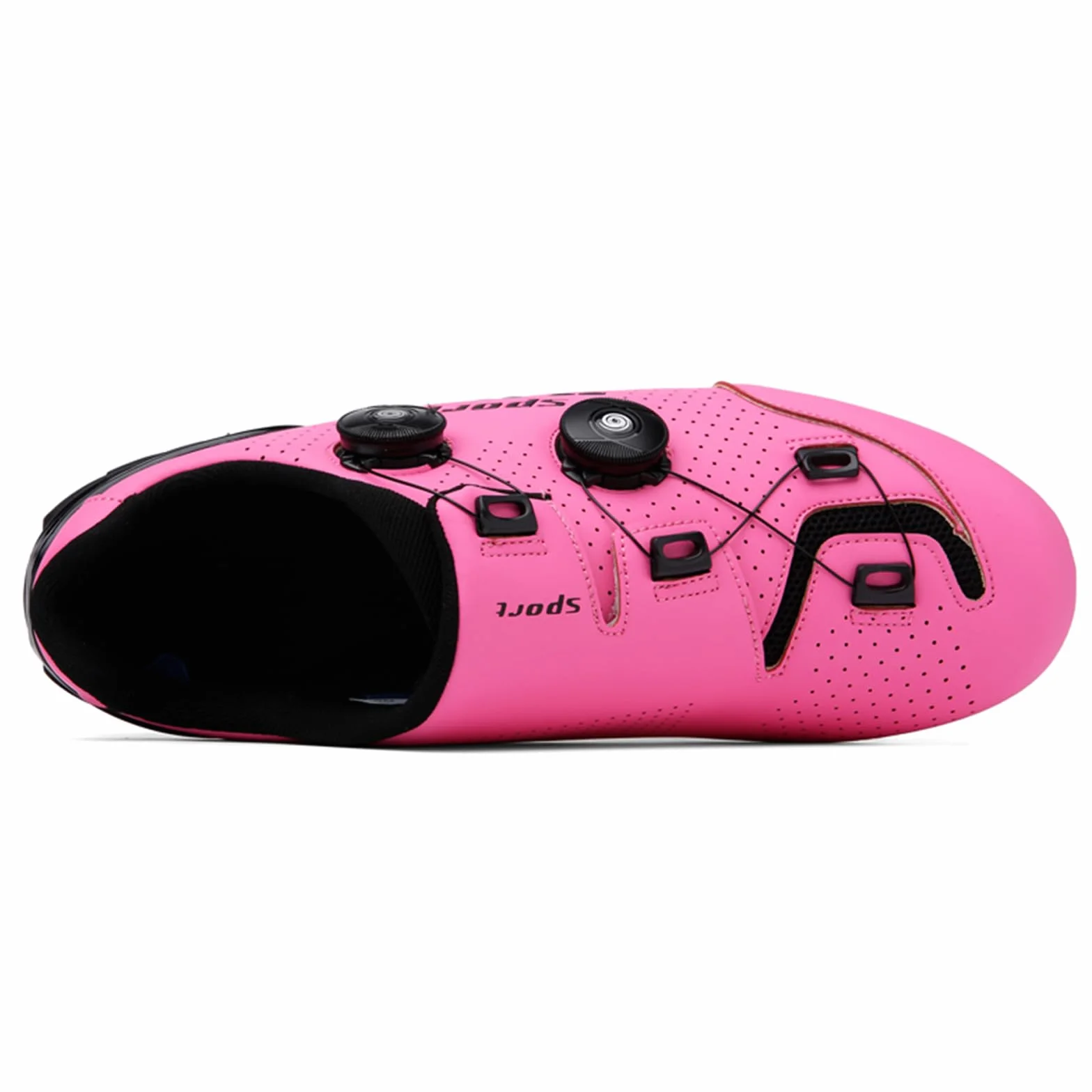 SDEQA Zapatillas de Ciclismo de Montaña Mujer SPD Look Delta Transpirables Antideslizantes