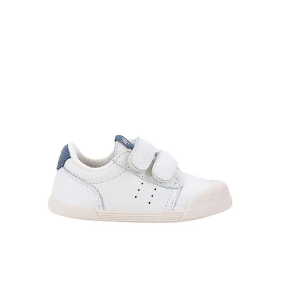 IGOR Deportivo COLEGIAL Tennis Cierre VELCROS Blanco-Jeans