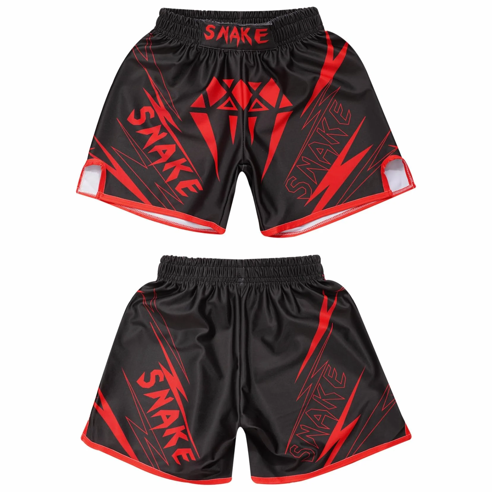 Pantalones cortos de boxeo Muay Thai para niños MMA lucha artes marciales