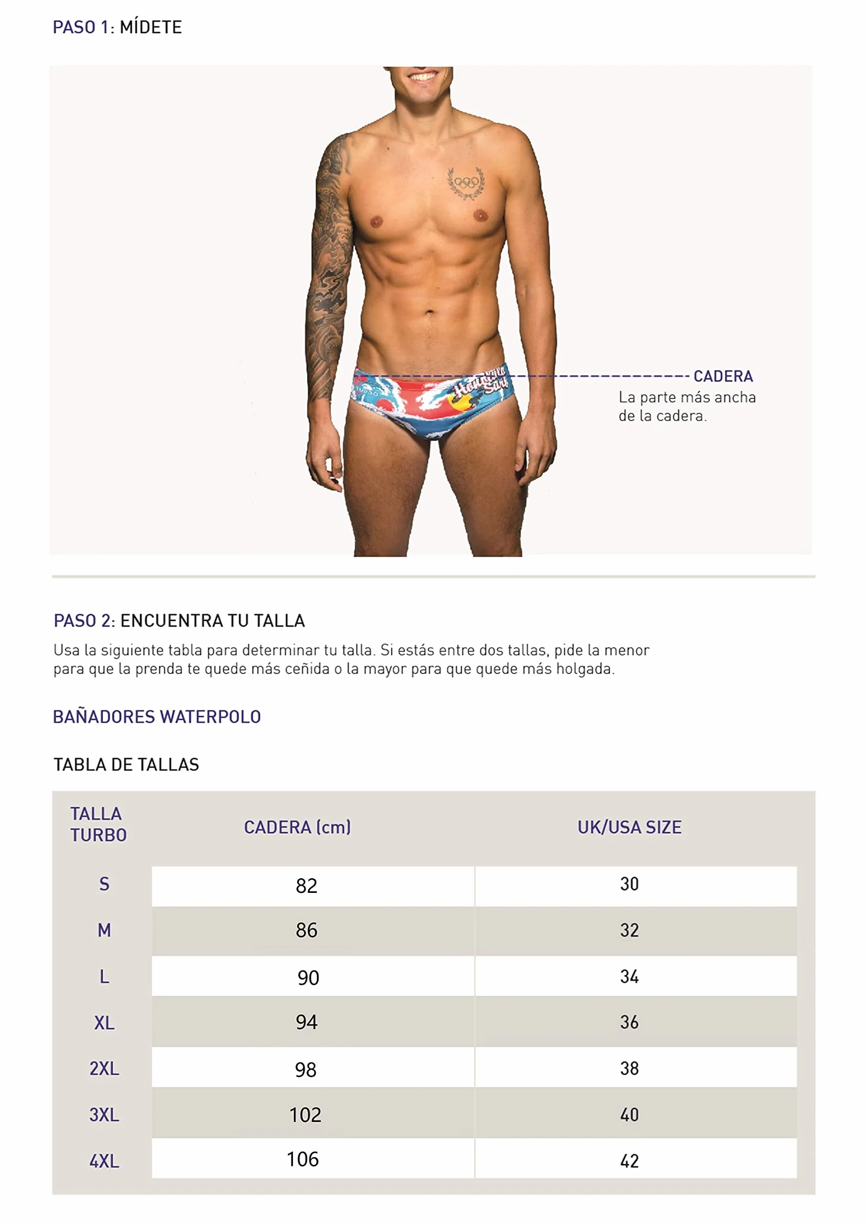 Bañador Slip Suits Rise and Swim de Waterpolo Competicion Natación y Triatlón Patrón de Ajuste cómodo