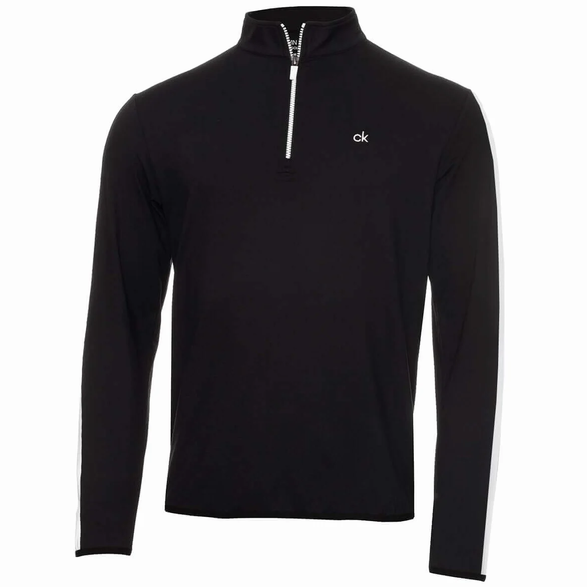 Calvin Klein Hombre Chunky Knit Cotton 1/2 Zip Suéter de Golf
