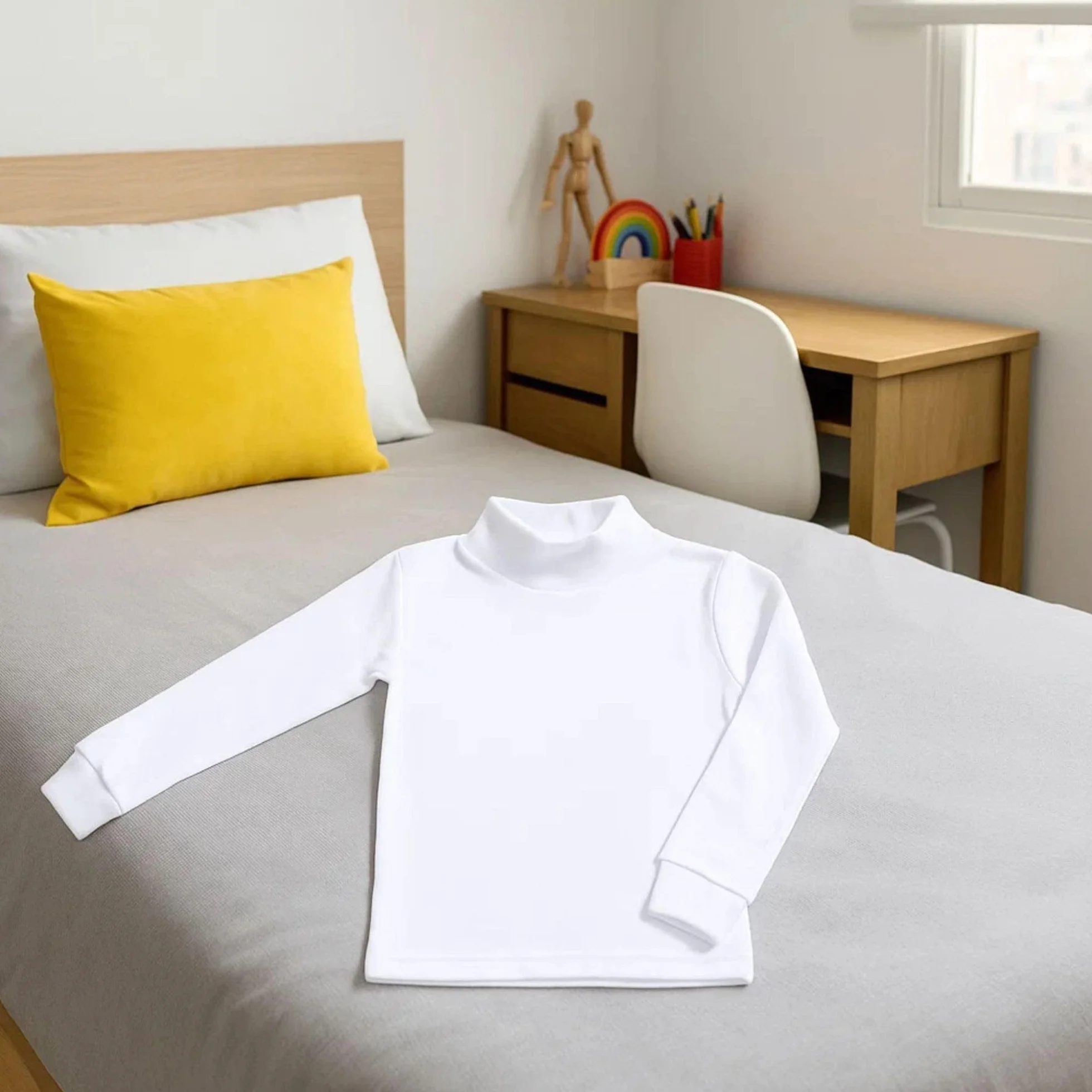 PUNT NOU 7000 - Camiseta Carnaval NIÑOS Niñas Color: Blanco Talla: 14 años