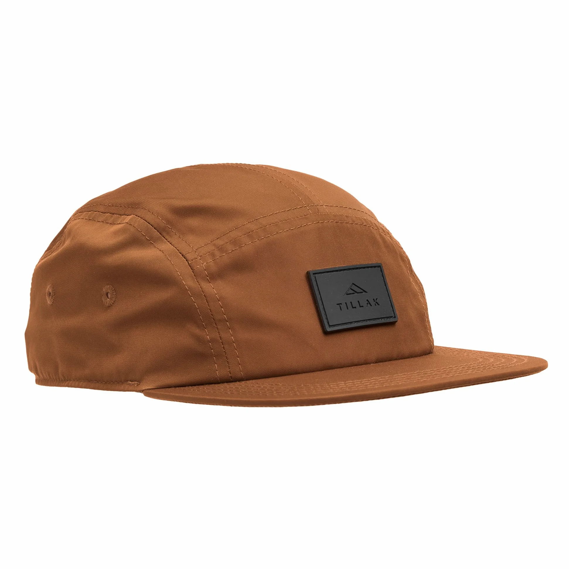 Tillak Wallowa Kodra - Gorra ligera de nailon Oxford de 5 paneles con cierre a presión