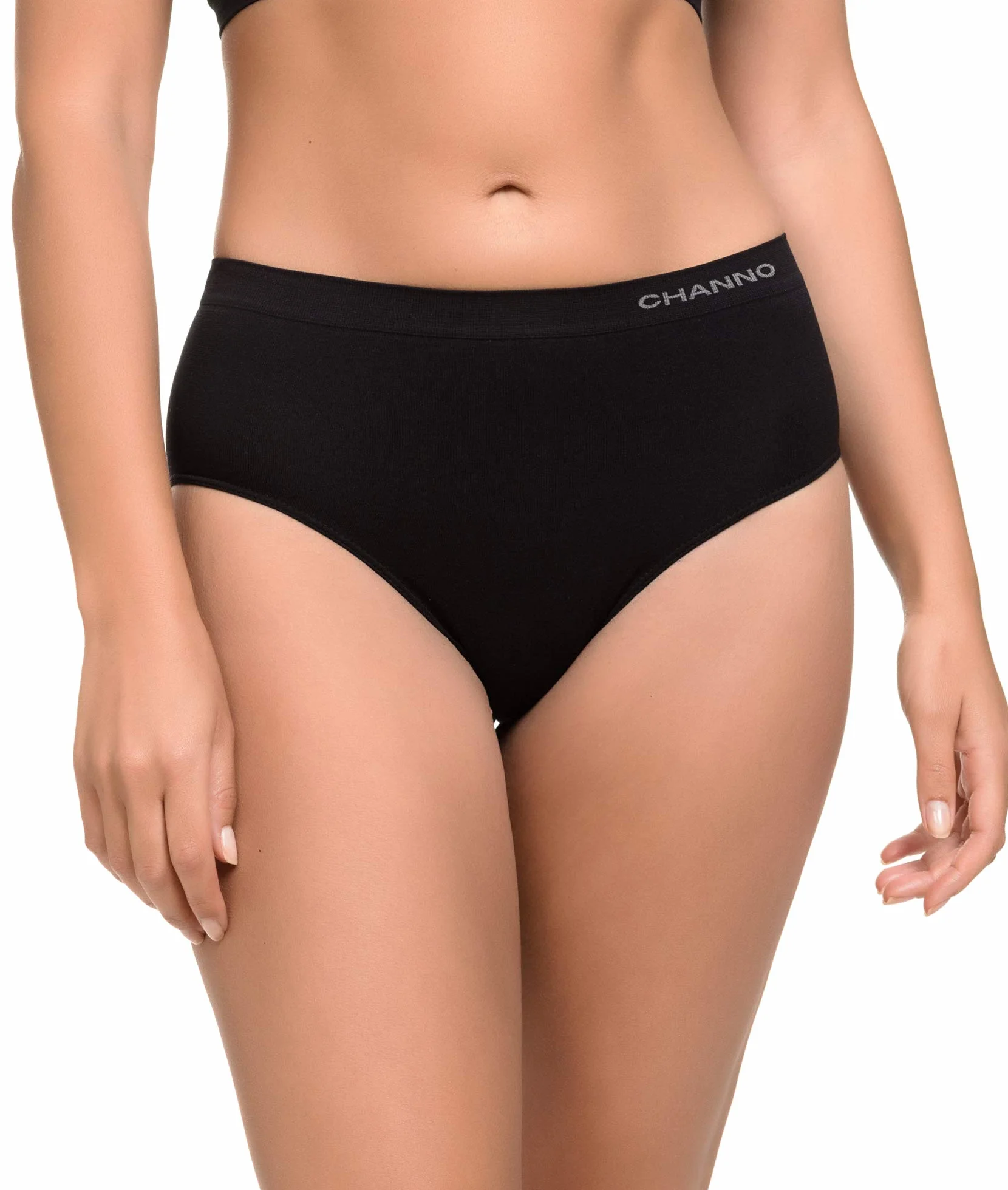 Channo Bragas de Algodón y Bambú para Mujer, Talle Alto, Sin Costuras