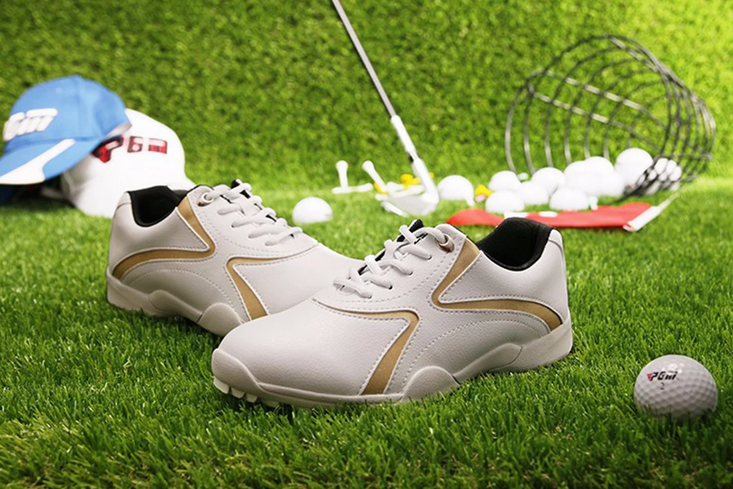 Zapatos Golf Impermeable Transpirable Antideslizante Mujer