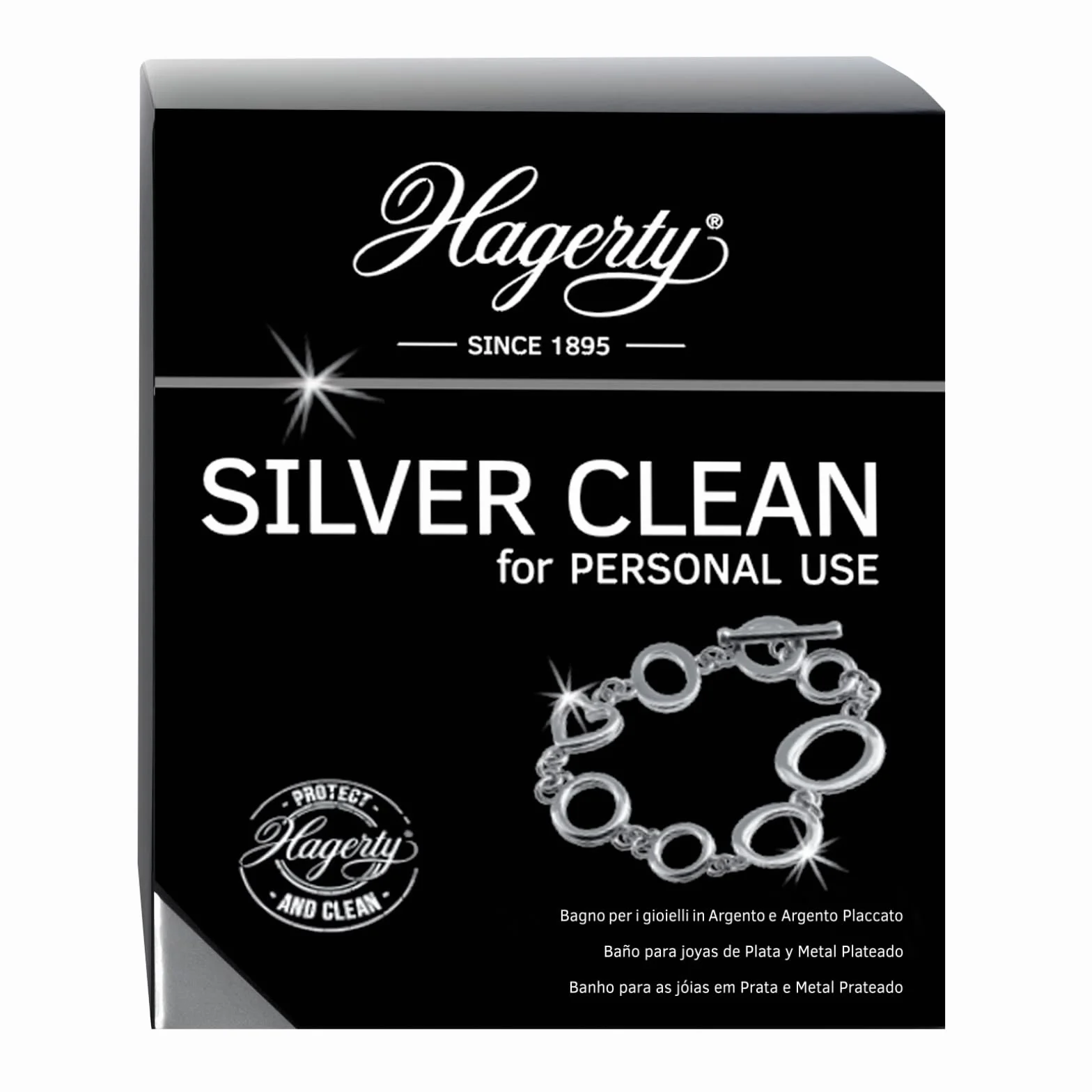 Hagerty Silver Clean Baño de Inmersión Limpia Plata 170 ml con Cesta