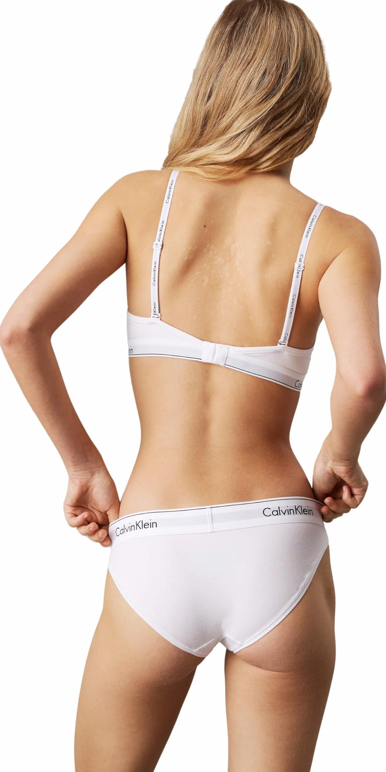 Calvin Klein Sujetador de Media Copa Lightly Lined Elástico