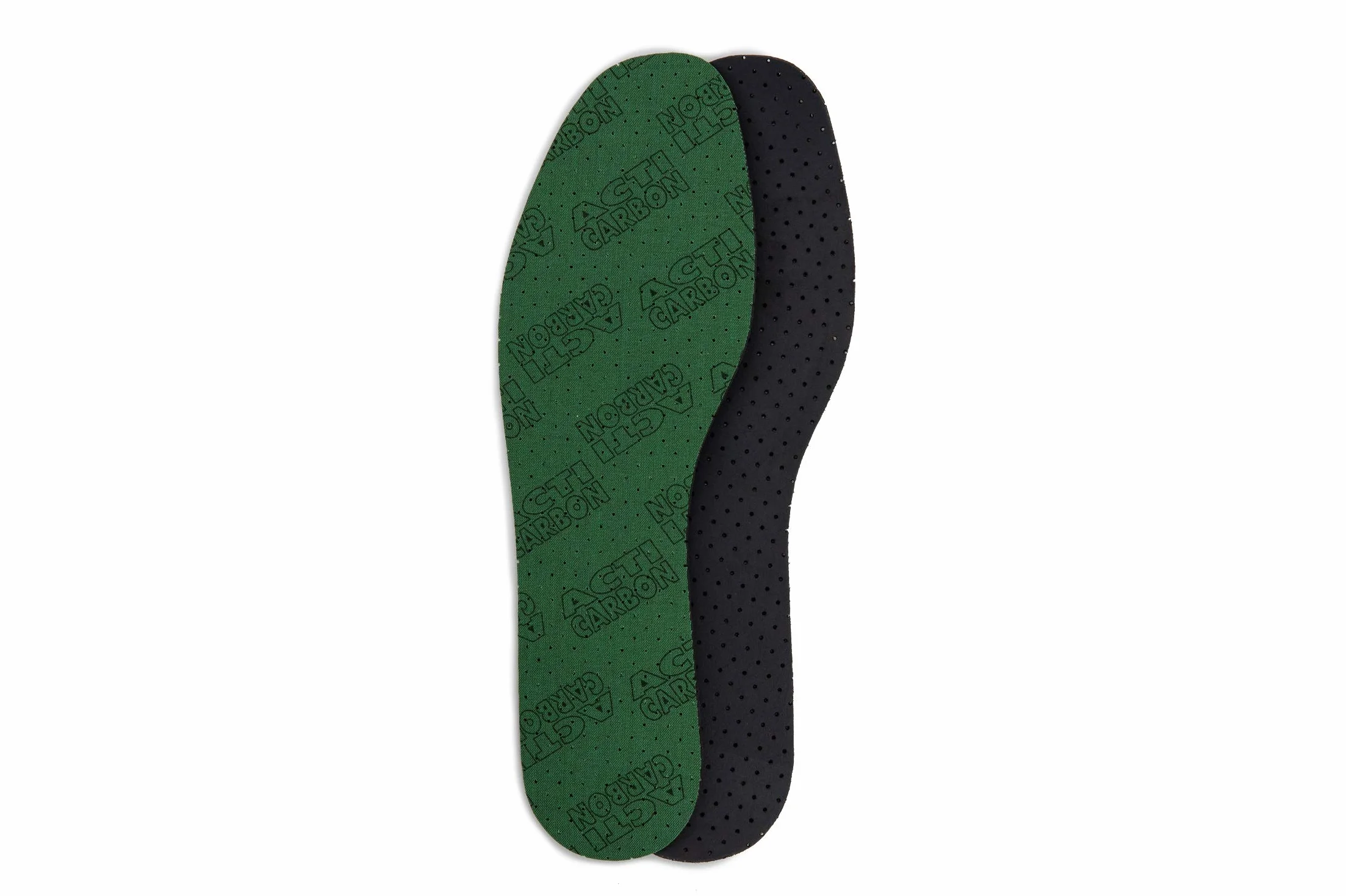 Plantillas Zapatos Carbón Activado, Paquete de 6 Pares Unisex, Absorción de Olores, Kaps 42 EUR Verde