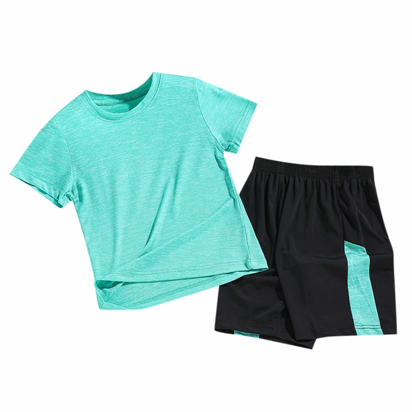 Chándal para niños de verano secado rápido traje deportivo corto conjunto ropa deportiva 2-11 años