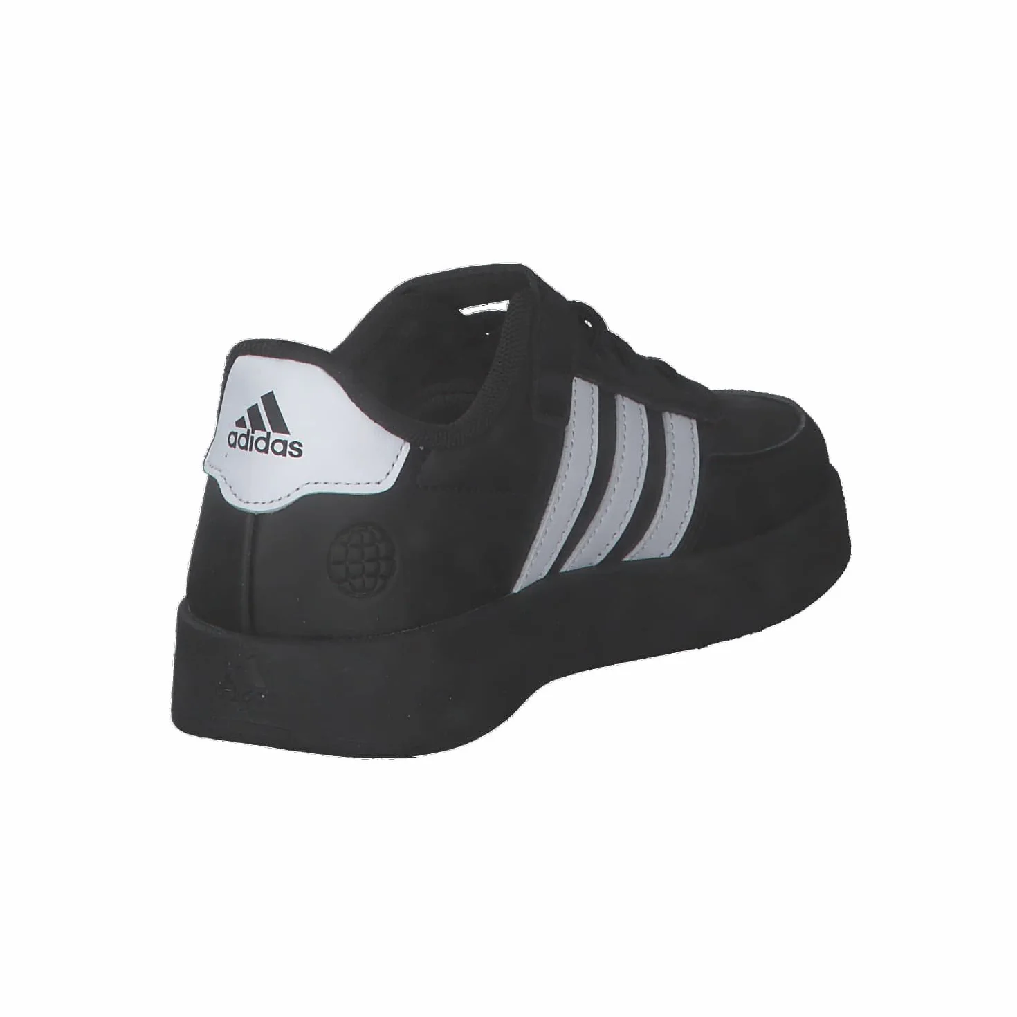 adidas Breaknet Lifestyle Court Elastic Lace Top Strap Shoes, Core Black/Cloud White, 33 EU