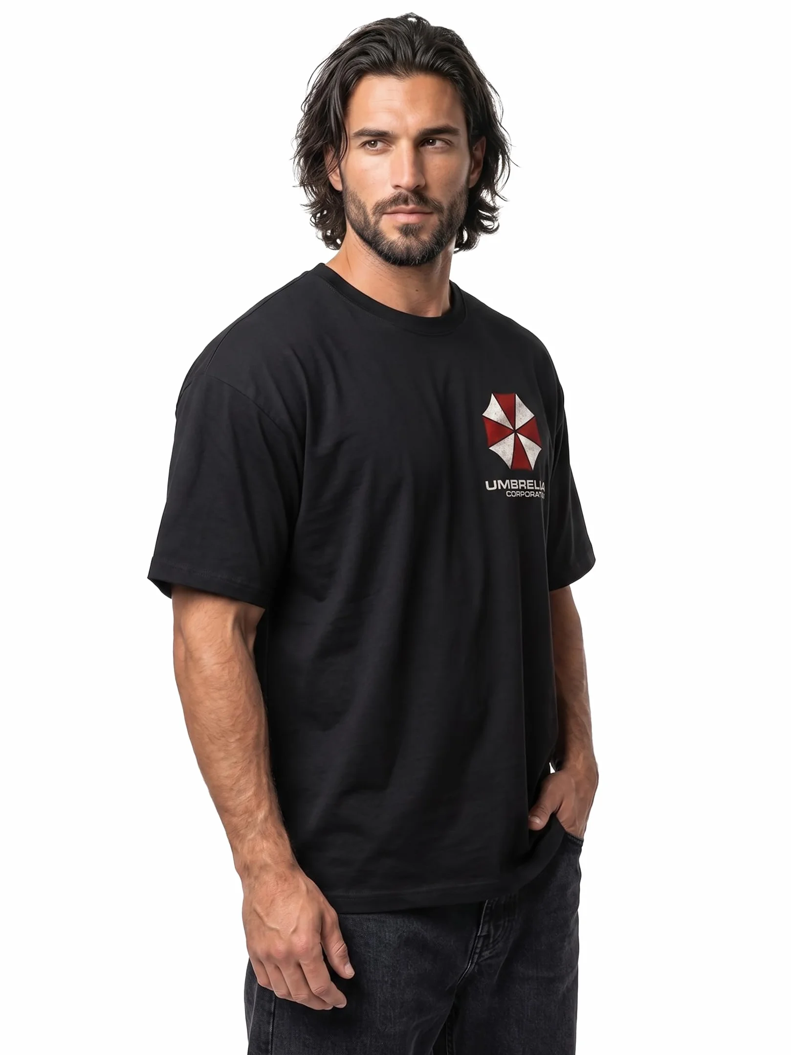 Camiseta Hombre Estampado Umbrella Corporation Logo T-Shirt Resident